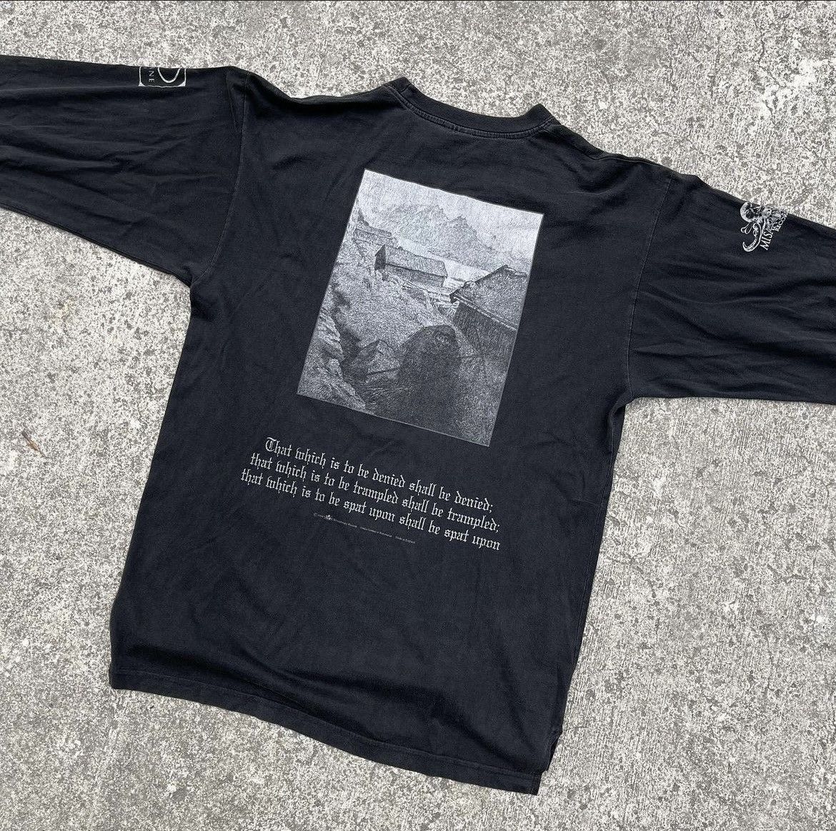 Vintage Burzum 1998 longsleeve Size US XL / EU 56 / 4 - 2 Thumbnail