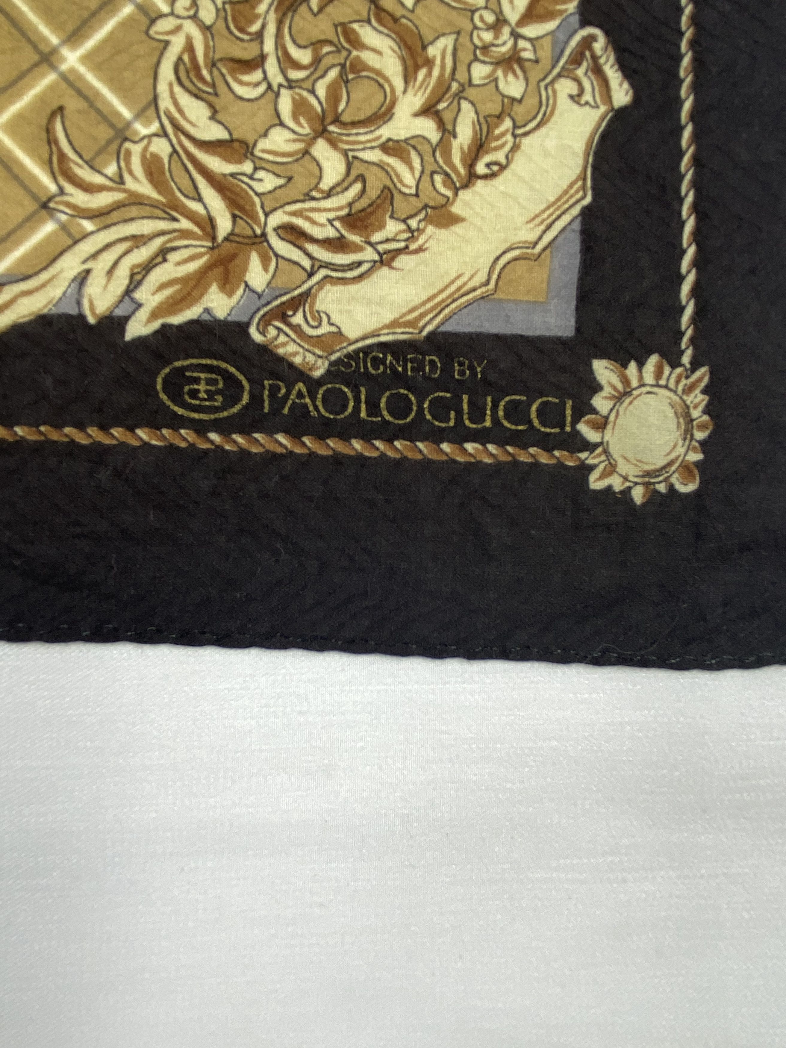 Paolo Gucci Paolo Gucci Handkerchief / Bandana / Neckerchief Size ONE SIZE - 5 Thumbnail