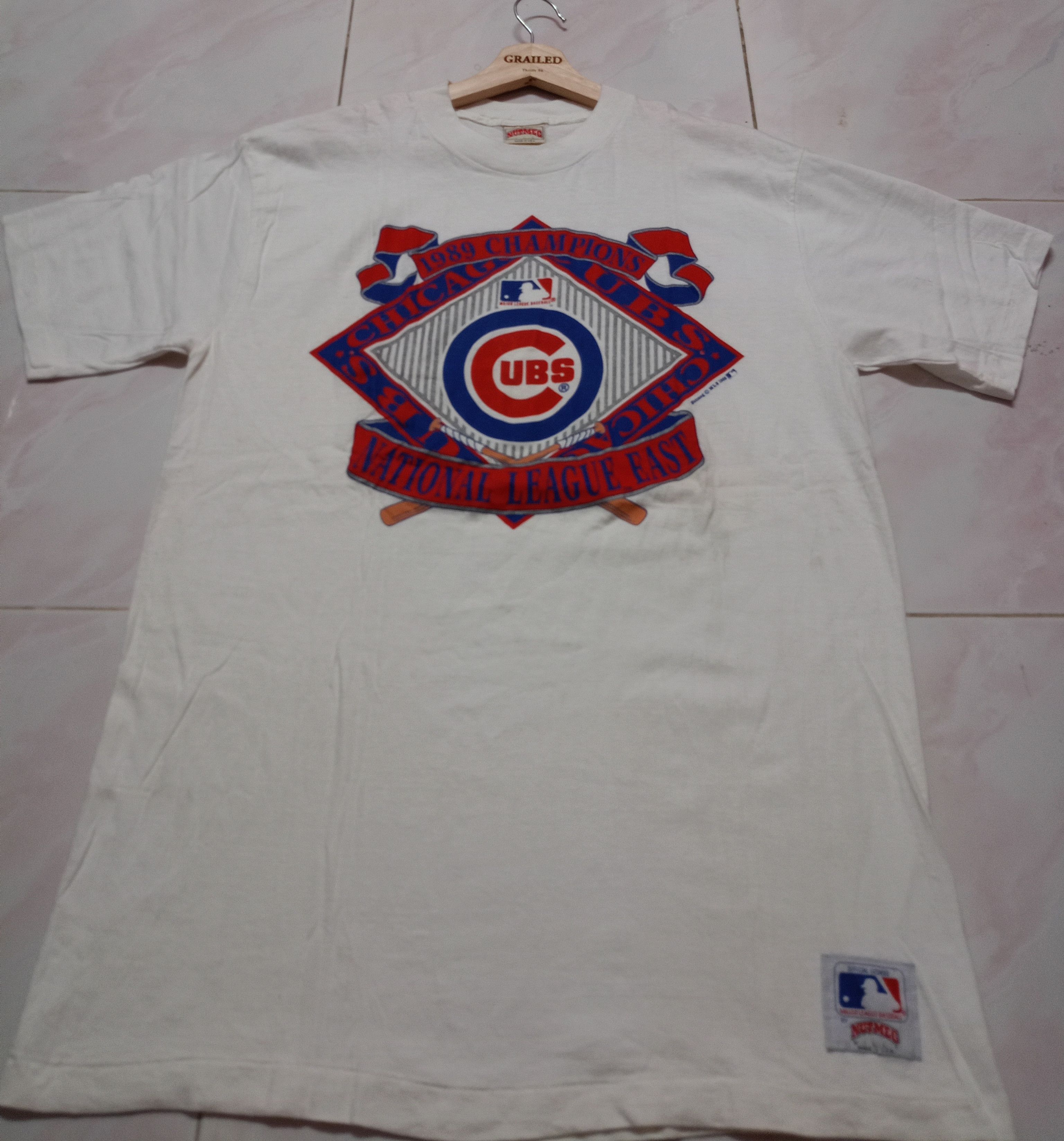 MLB × Nutmeg × Vintage Vintage UBS X Nutmeg ©1989 Size US L / EU 52-54 / 3 - 1 Thumbnail