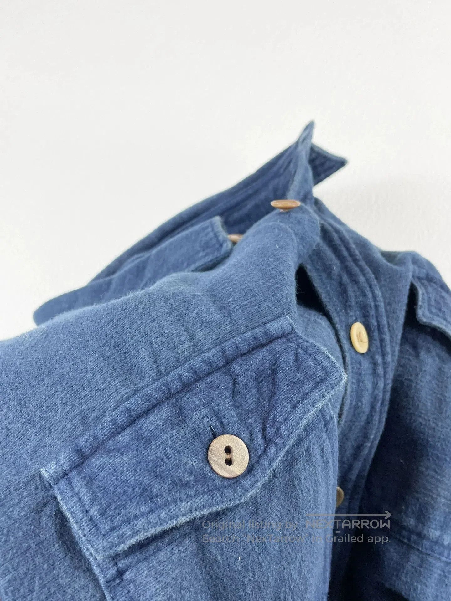 Visvim visvim black elk kofu initial design shirt. Size US L / EU 52-54 / 3 - 6 Thumbnail