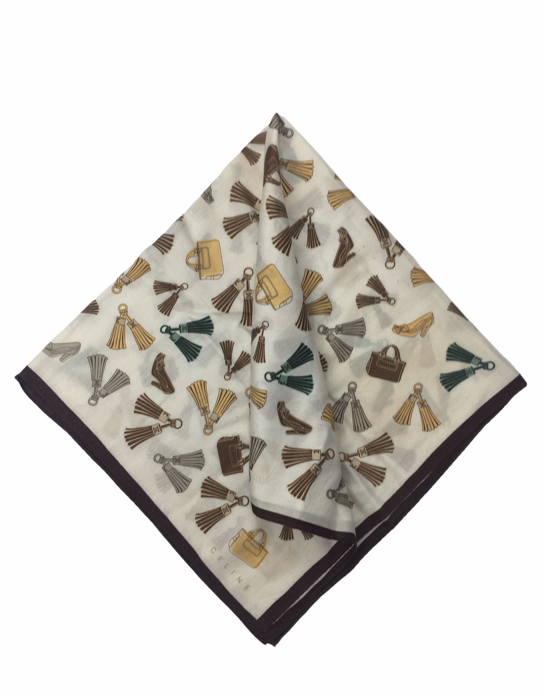 Celine Celine Handkerchief / Neckherchief - HKC0048 Size ONE SIZE - 1 Thumbnail