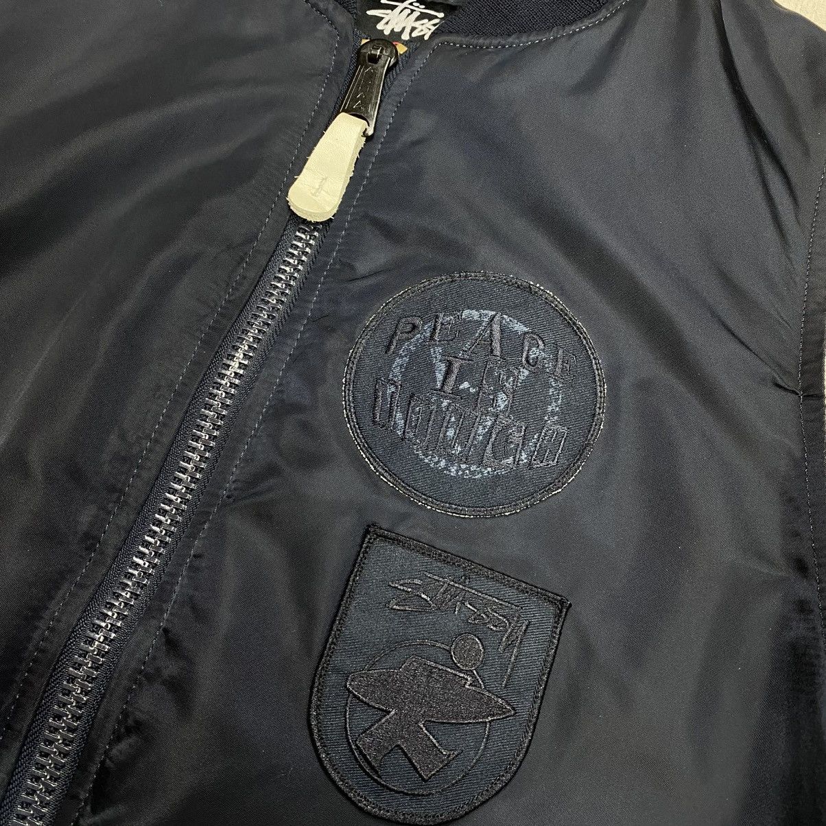 Stussy Stussy x FragmentDesign x Alphaindustries MA-1 Bomber Jacket Size US M / EU 48-50 / 2 - 16 Thumbnail
