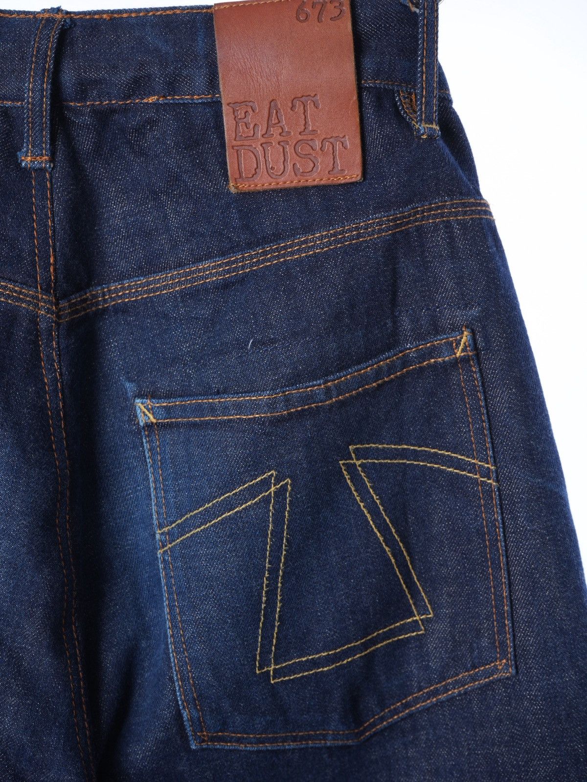Eat Dust Eat Dust 673 One Road Navy Denim Jeans Size US 32 / EU 48 - 3 Thumbnail