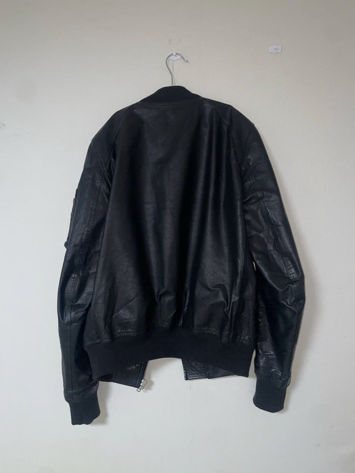 Rick Owens Rick owens leather jacket Ma-1 Archive Size US M / EU 48-50 / 2 - 2 Thumbnail