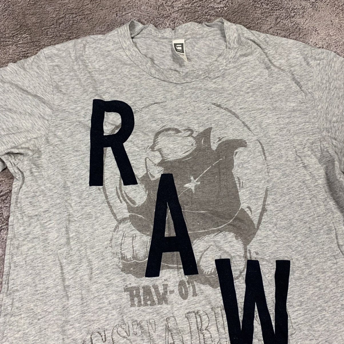 Vintage Vintage Y2K G-Star Raw Sun Faded Graphic Tee Streetwear L Size US L / EU 52-54 / 3 - 2 Thumbnail