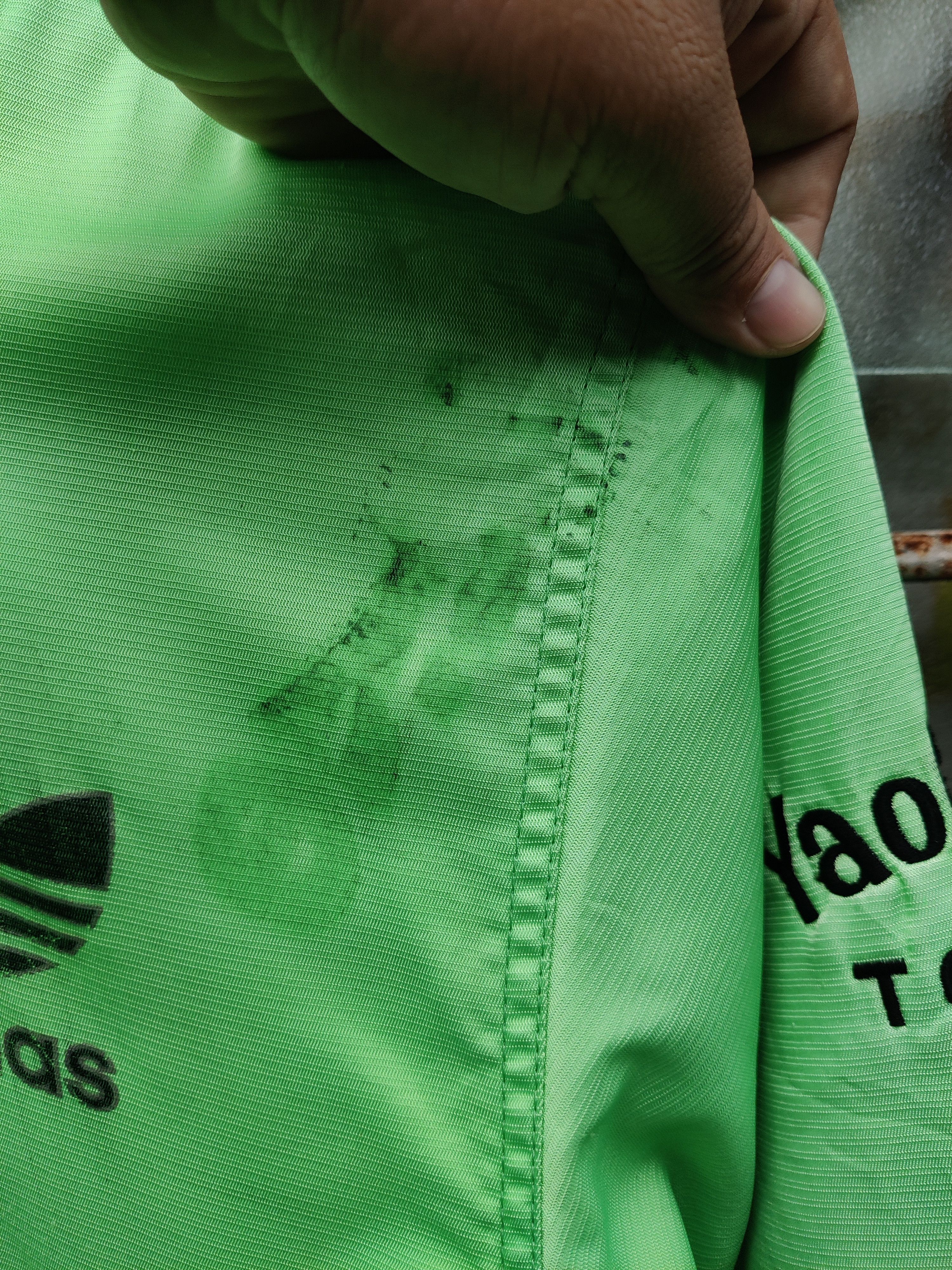 Adidas Vintage Distressed Adidas Jaspo Bomber Jacket Size US L / EU 52-54 / 3 - 8 Thumbnail