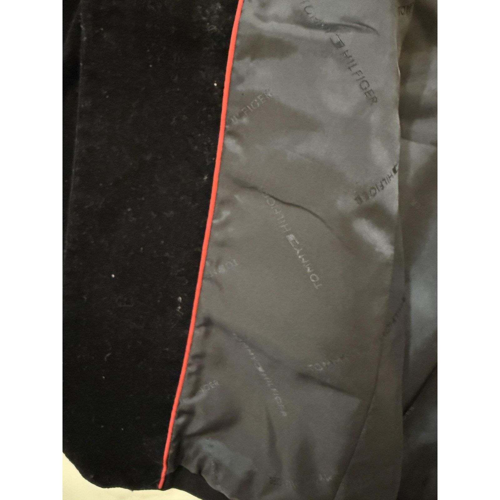 Tommy Hilfiger Tommy Hilfiger Blazer Womens XLarge Black Velvet Jacket Size XL / US 12-14 / IT 48-50 - 6 Thumbnail
