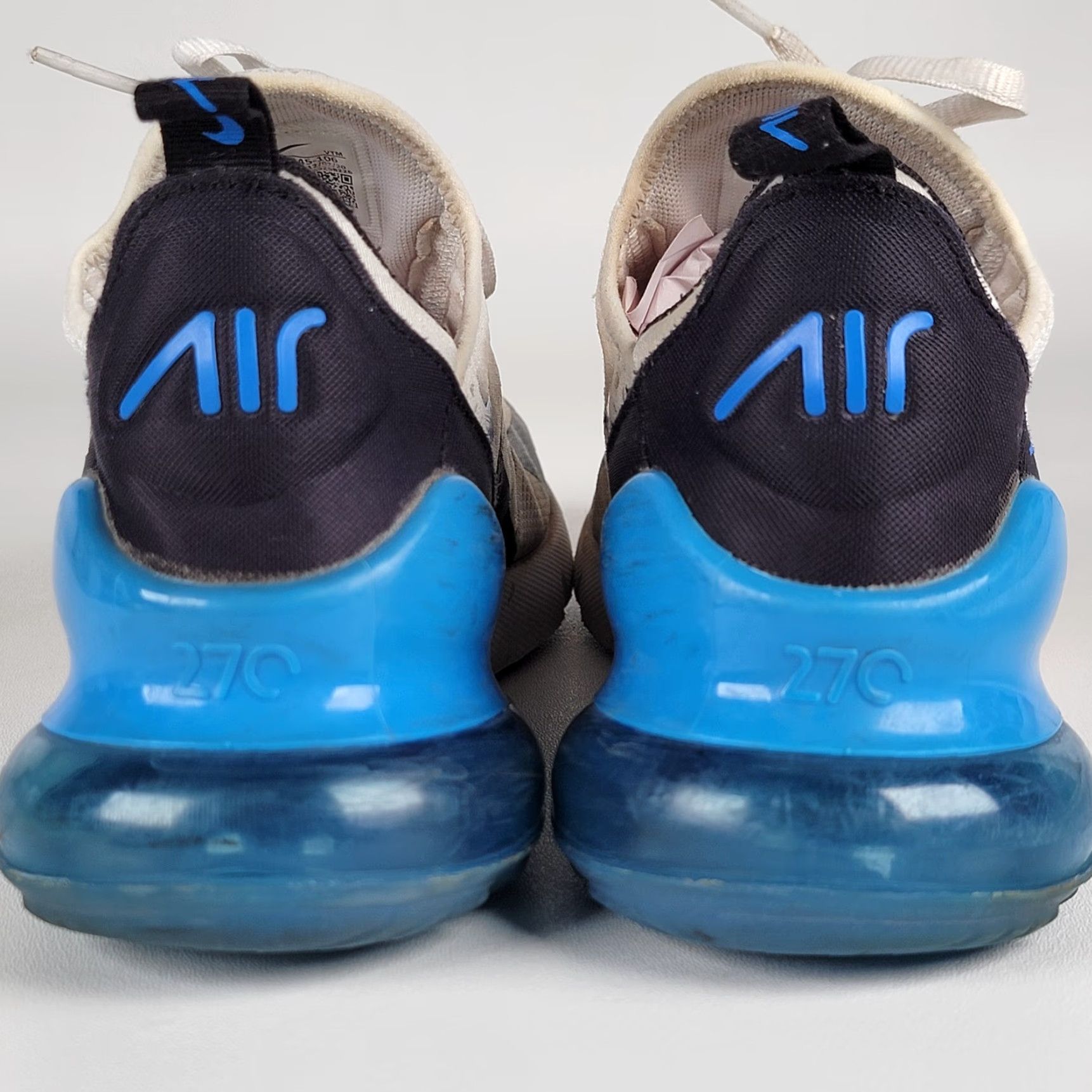 Nike Nike Air Max 270 HTF White Military Blue Size 7Y US 40 EU Nike Air Max Sneaker Men Athletic Shoes US 7Y 40 EU White Military Blue Size US 7 / EU 40 - 6 Thumbnail