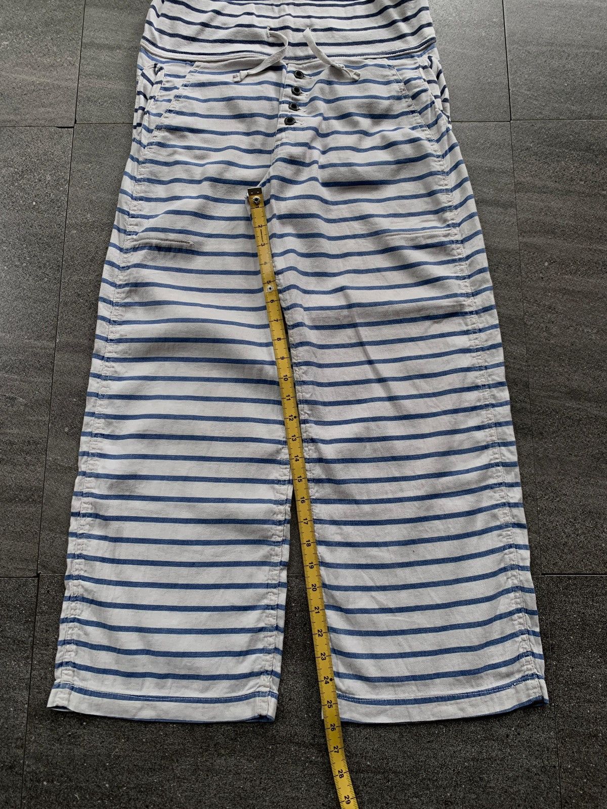 Kapital FREE TAX! Wideleg Striped Easy Pants Size US 30 / EU 46 - 15 Thumbnail