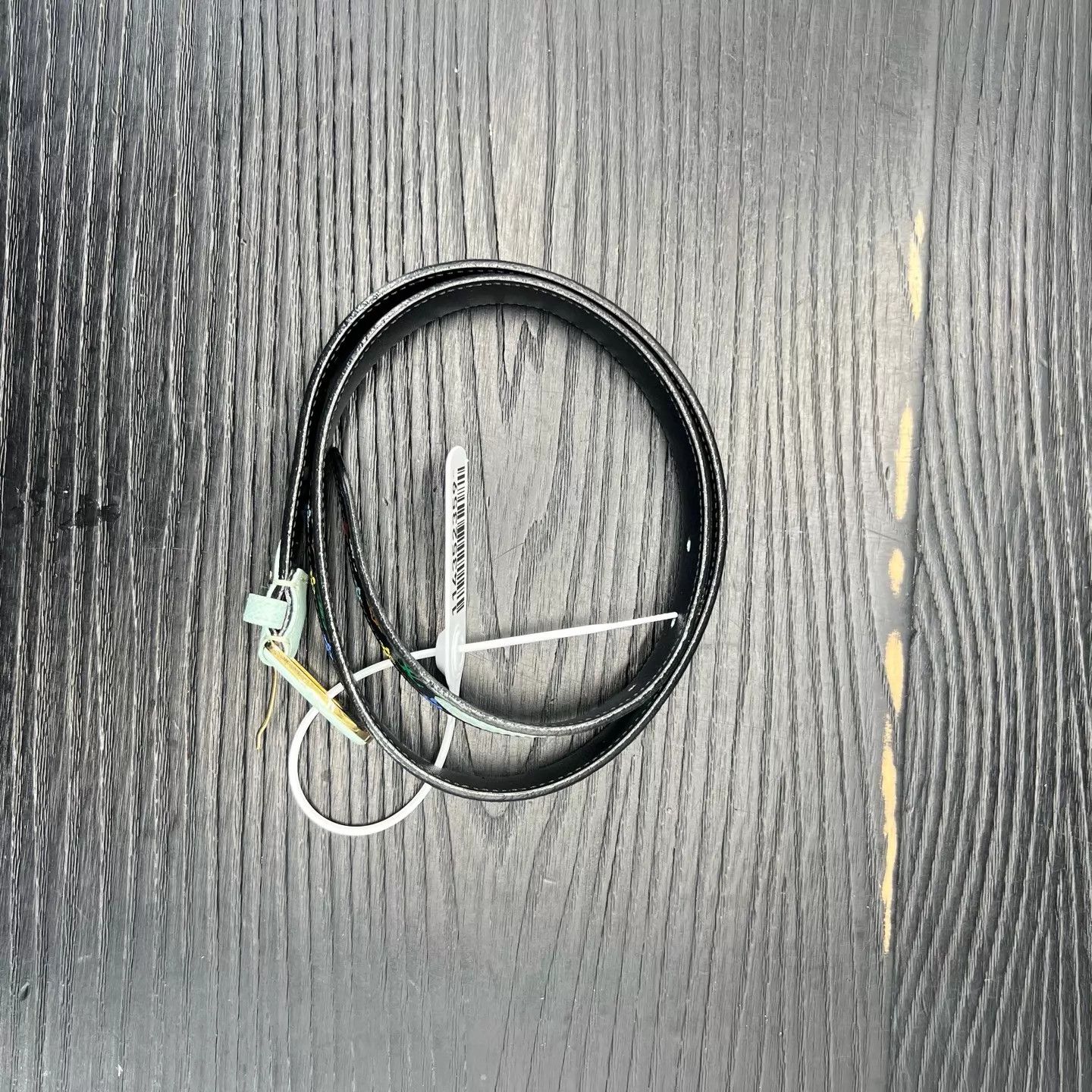 Louis Vuitton LV Black Tri-Color Belt Size 80 New Size ONE SIZE - 3 Thumbnail