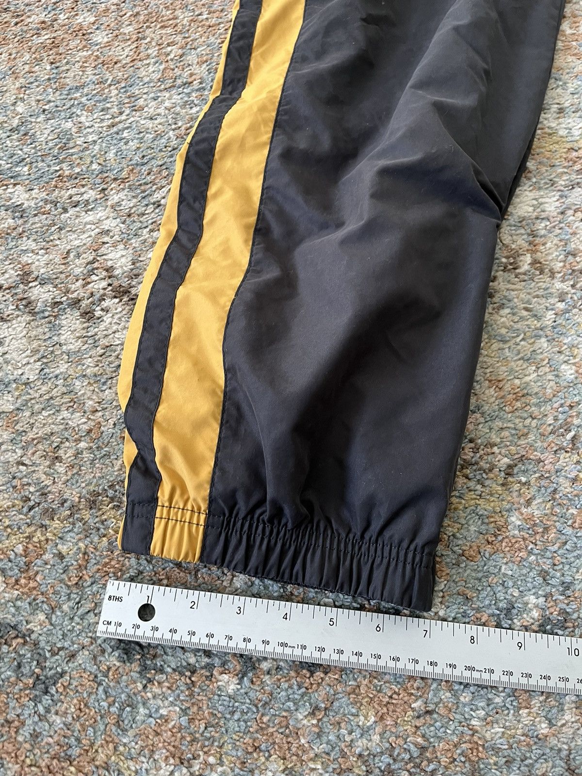 Vintage VTG Nike Drill Trackpants XL Baggy Blue Gold Y2K Zip Swishy Size US 38 / EU 54 - 12 Thumbnail