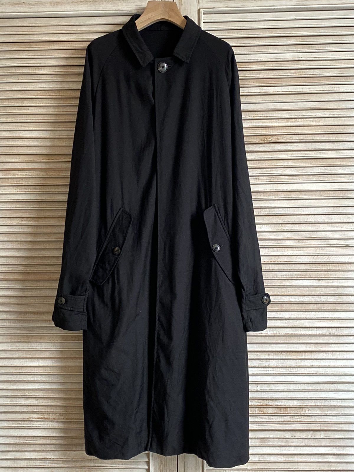 Geoffrey B. Small G.B.S fly front ultralight weight belted trench coat Size US M / EU 48-50 / 2 - 2 Thumbnail
