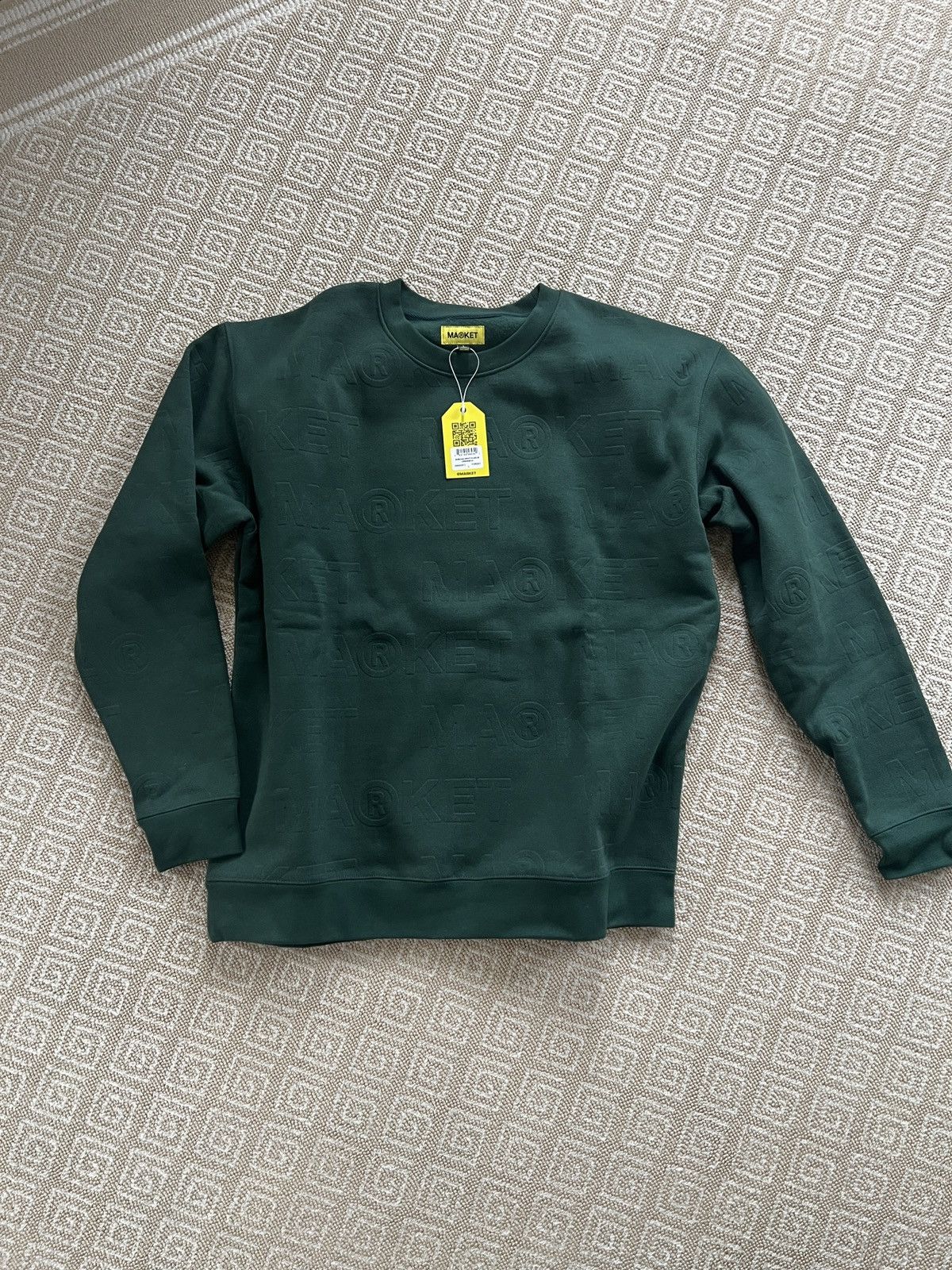 Market MARKET EMBOSS PRINT FLEECE CREWNECK Size US L / EU 52-54 / 3 - 1 Thumbnail