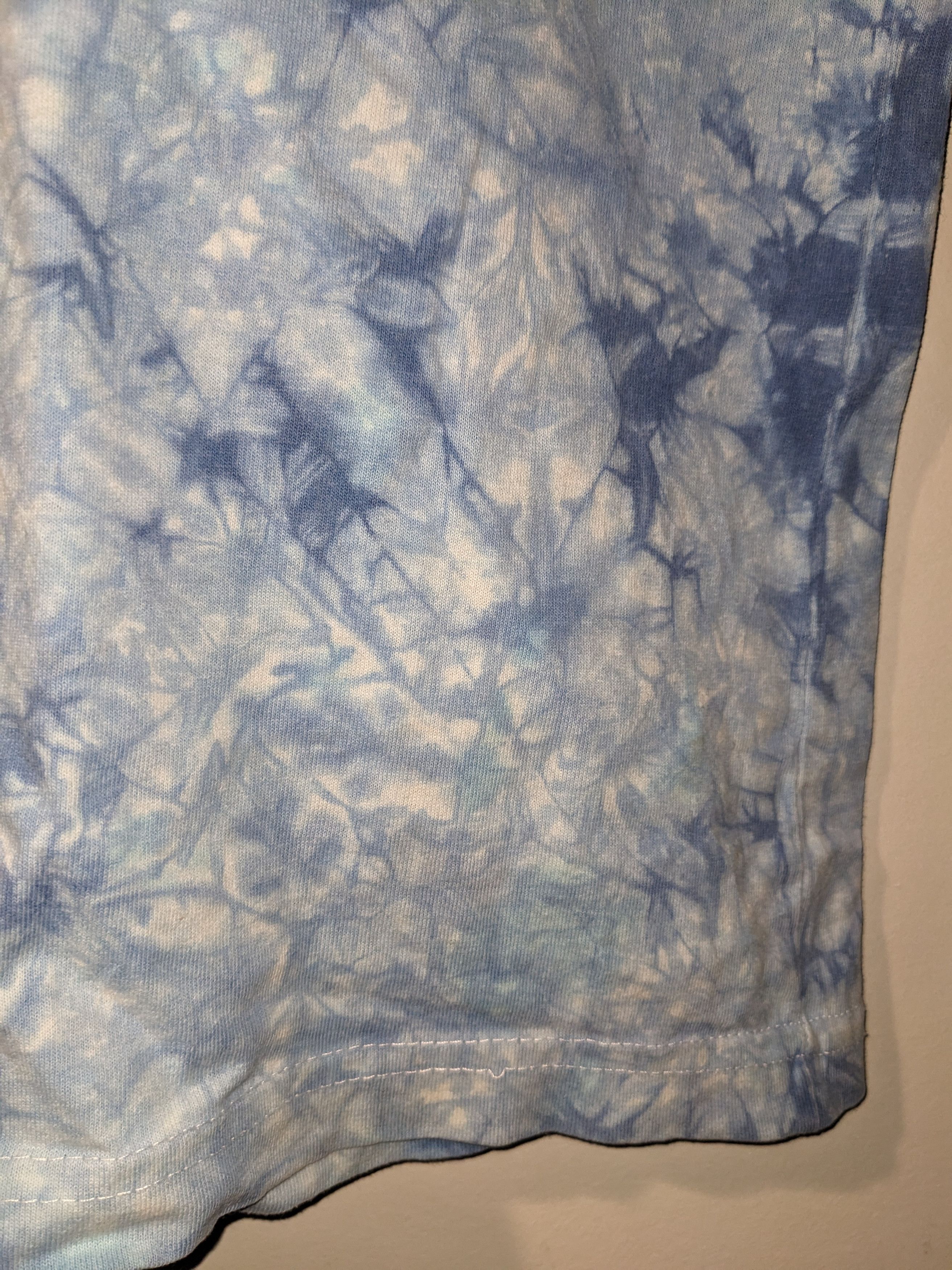 Fruit Of The Loom Vintage 90s Dolphins Animal Nature Blue Large T-Shirt Size US L / EU 52-54 / 3 - 9 Thumbnail