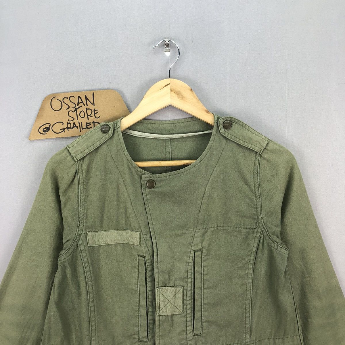 ADAM ET ROPE Vintage Adam Et Rope Military Inspired Long Jacket Size XS / US 0-2 / IT 36-38 - 4 Thumbnail