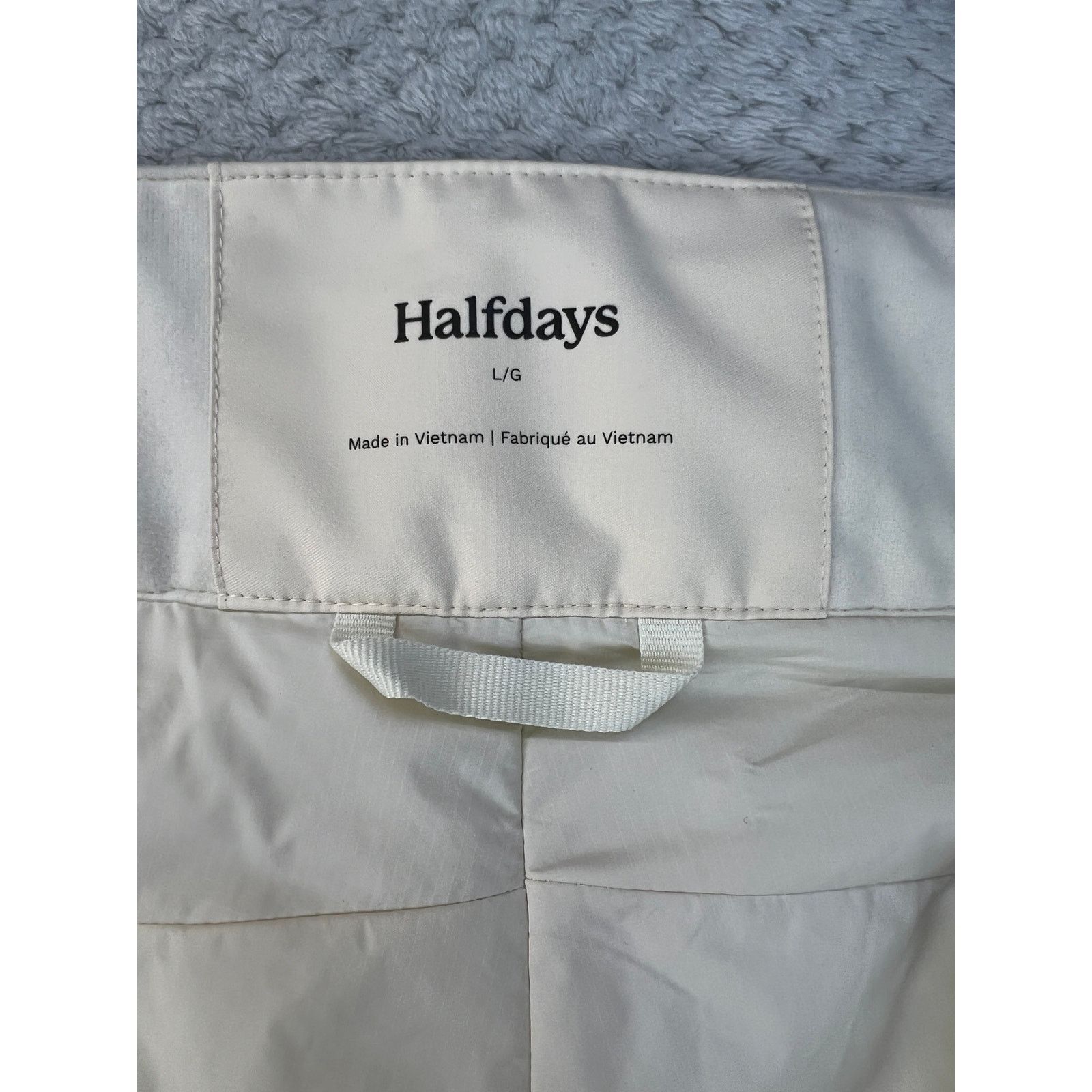 Other Halfdays Alessandra Womens Ski Pants Sz L Oat Milk Premium Size 38" / US 16 / IT 52 - 4 Thumbnail