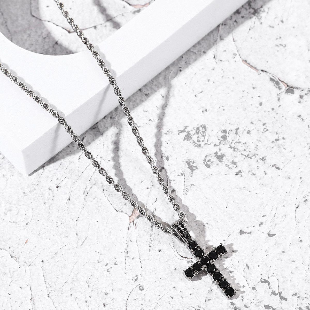 Other Cross Punk STEAL! Y2K Chains Necklace Chain Size ONE SIZE - 2 Thumbnail