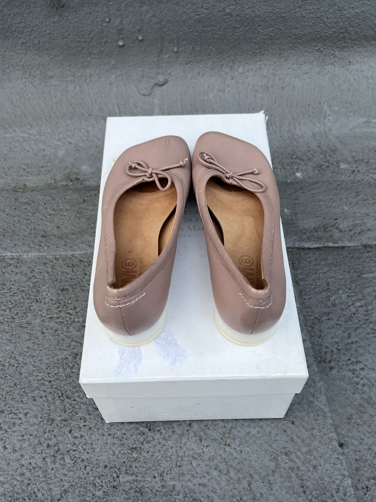 Maison Margiela Margiela Anatomic Ballerina Flats Black Size US 6 / IT 36 - 2 Thumbnail