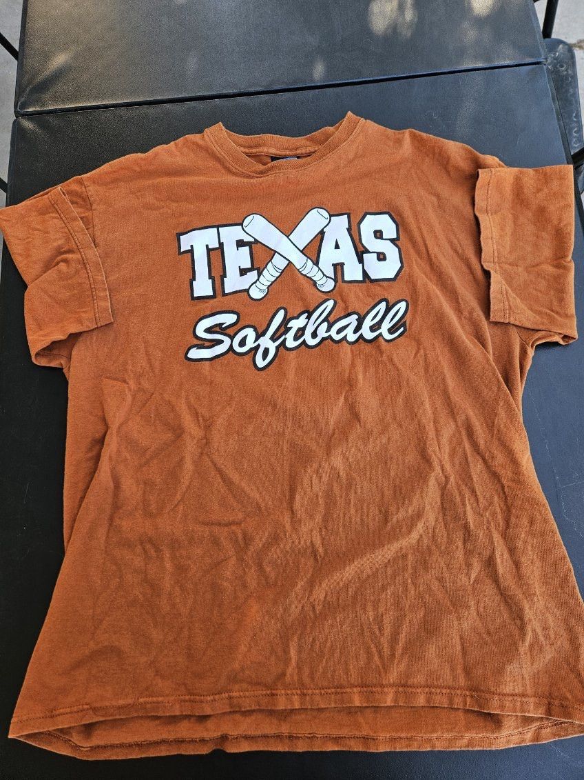 Soffe Texas Softball Longhorn Soffe Tee Size US XL / EU 56 / 4 - 1 Thumbnail