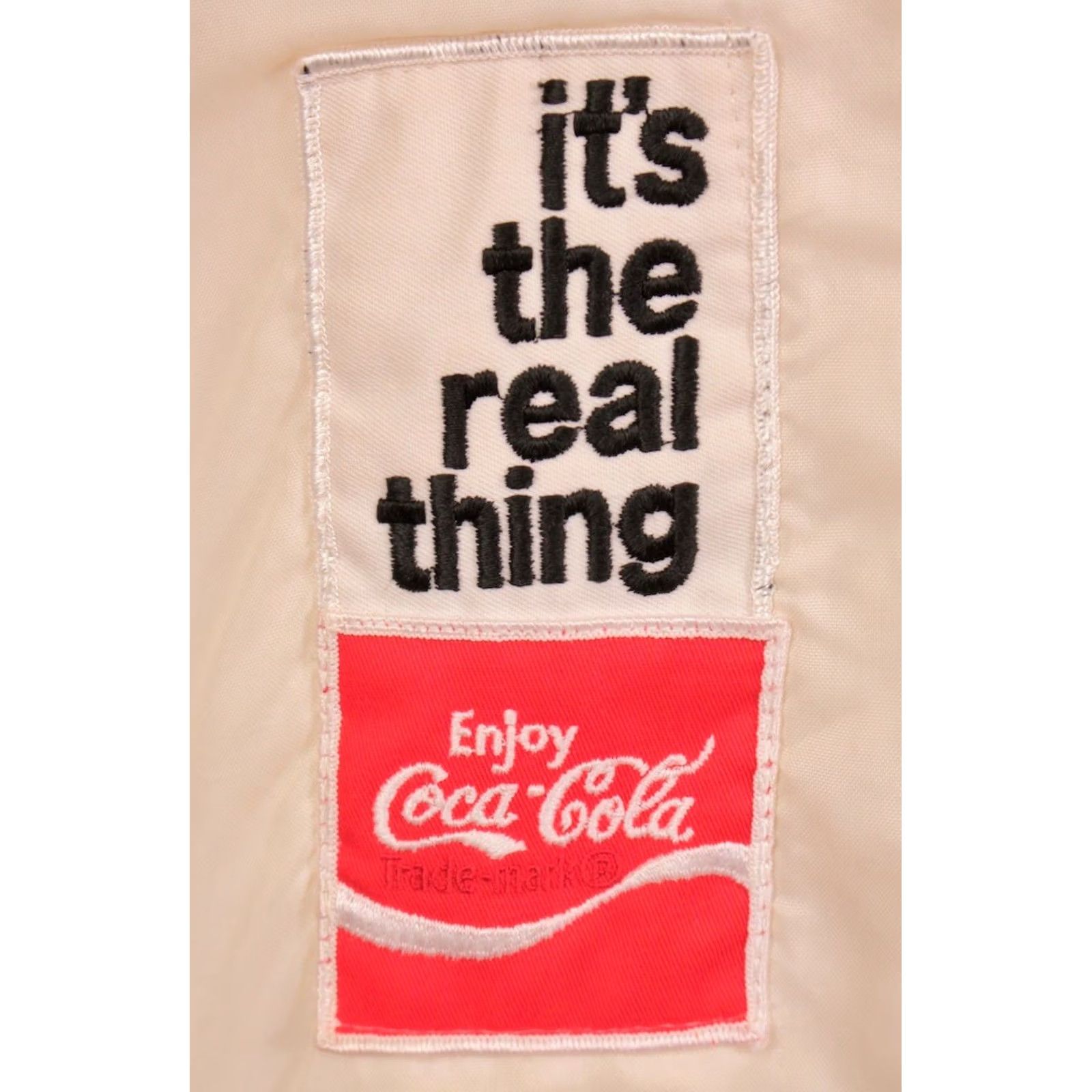 Vintage VTG Racing Jacket Coca Cola Nylon 60s 70s White Red Mens XL/L Racing Jacket Decade 1970s Vintage Jacket Mens White Red Coca Cola Nylon Racing Jacket Size US L / EU 52-54 / 3 - 5 Thumbnail
