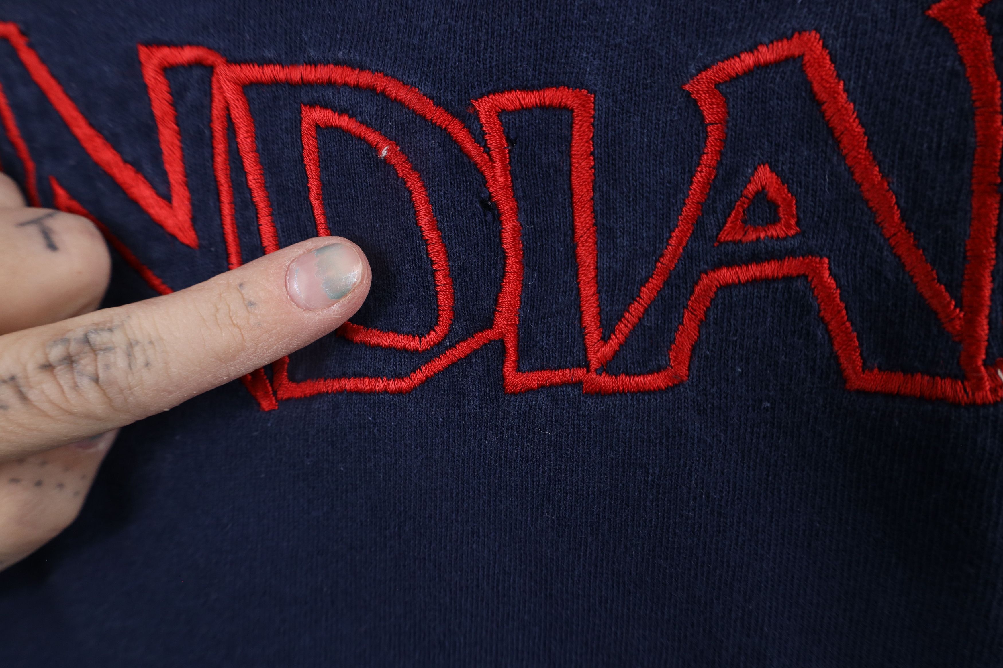 Vintage Vintage 90s Chief Wahoo Cleveland Indians Baseball T-Shirt Size US L / EU 52-54 / 3 - 5 Thumbnail