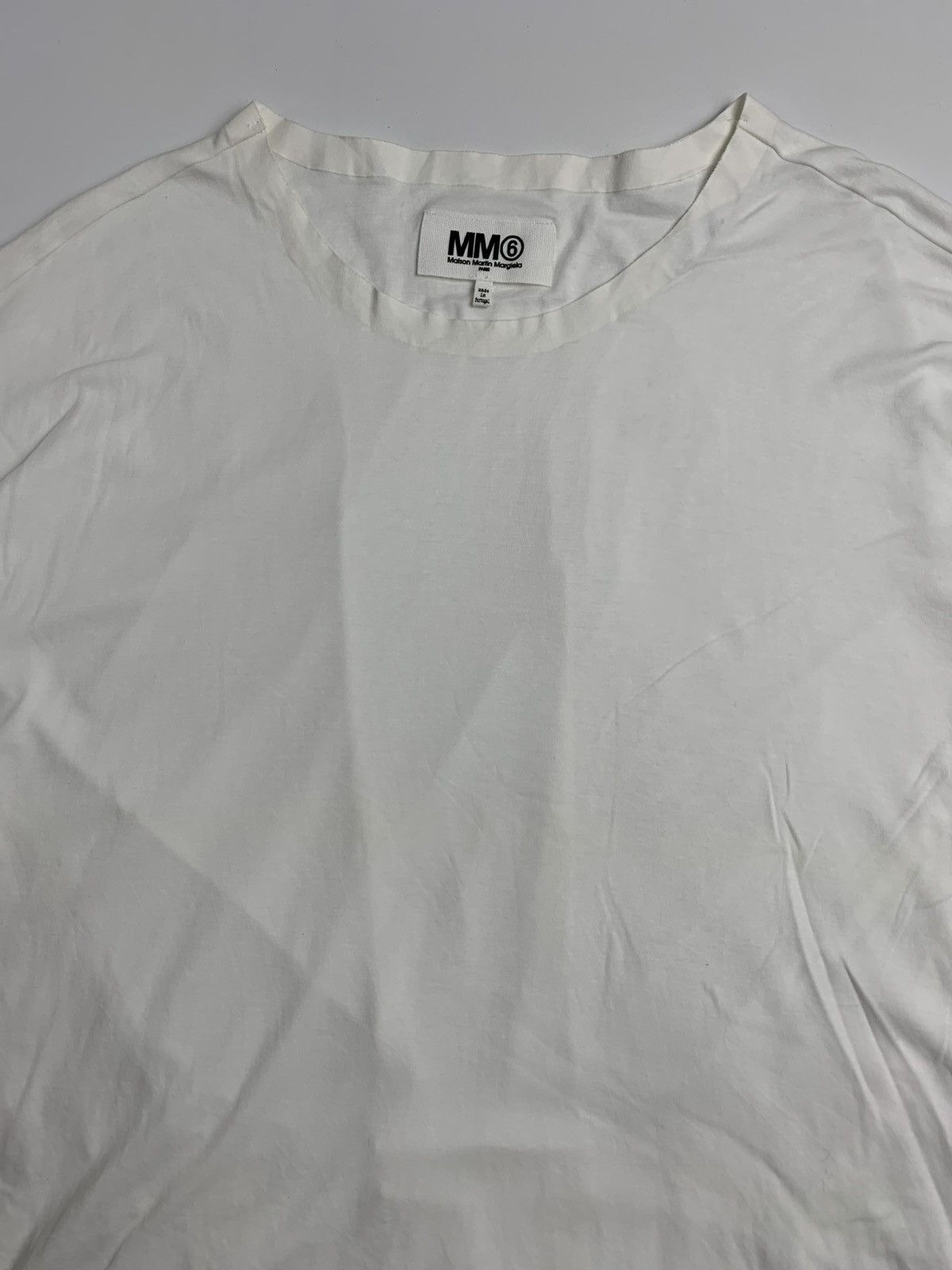 Maison Margiela Maison Martin Margiela White Tee – Archival Essential Size M / US 6-8 / IT 42-44 - 2 Thumbnail