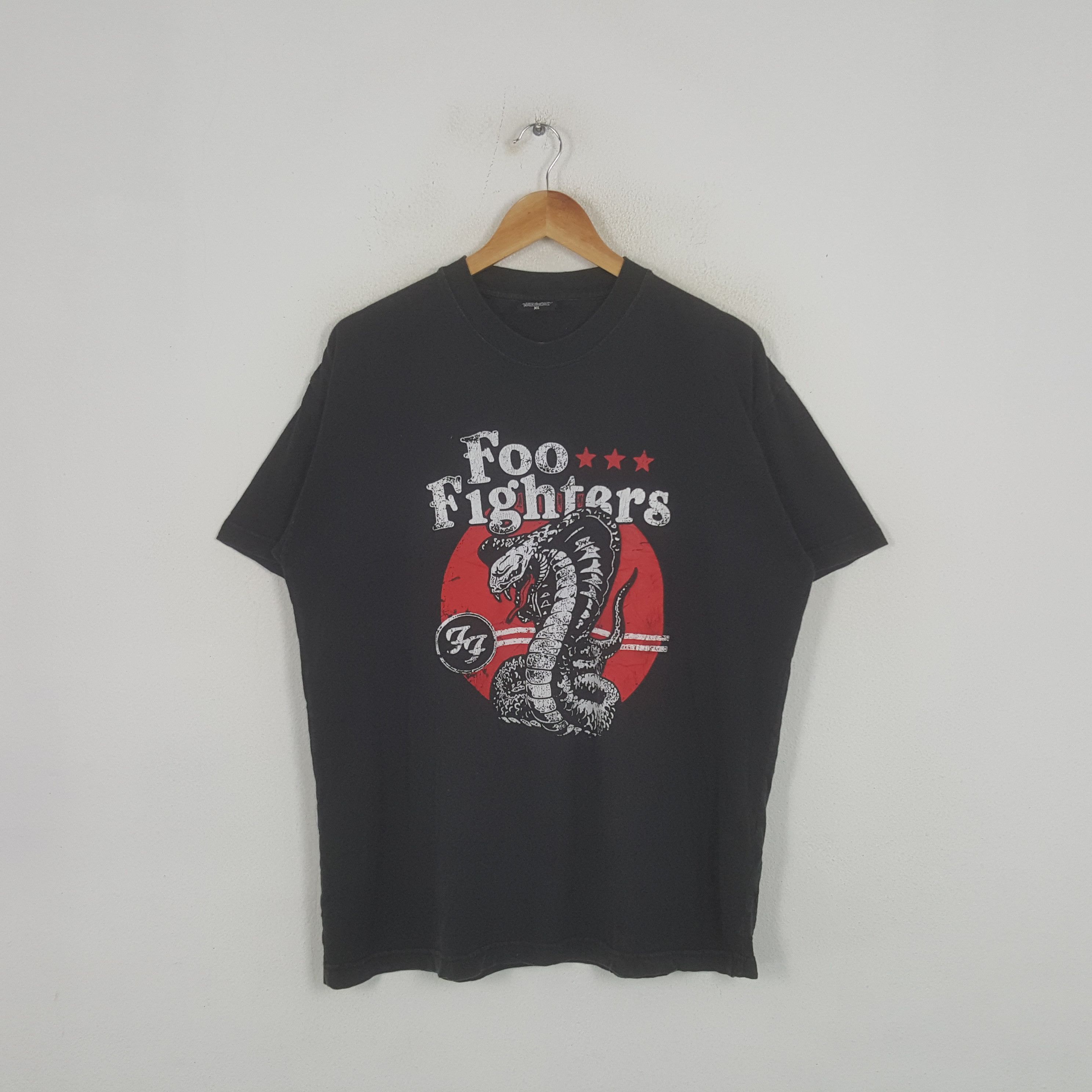 希少Foo Fighters 90s ビンテージtシャツ XL フェード 希少Foo Fighters 90s ビンテージtシャツ XL フェード