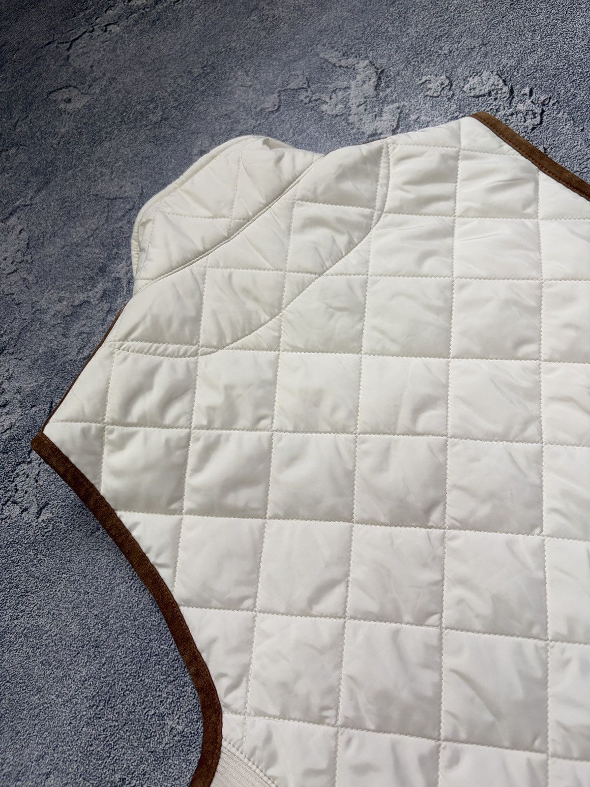 Ralph Lauren Ralph Lauren Challenge Quilted Rugby Vest Suede Patch M Size M / US 6-8 / IT 42-44 - 15 Thumbnail