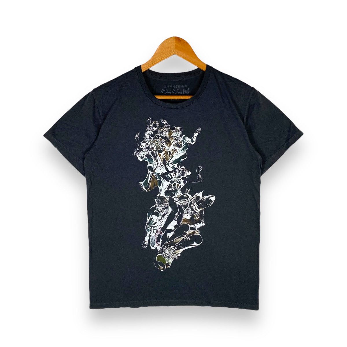 Anime HIROHIKO ARAKI JOJO EXHIBITION 2012 ANIME TEE Size US M / EU 48-50 / 2 - 1 Thumbnail