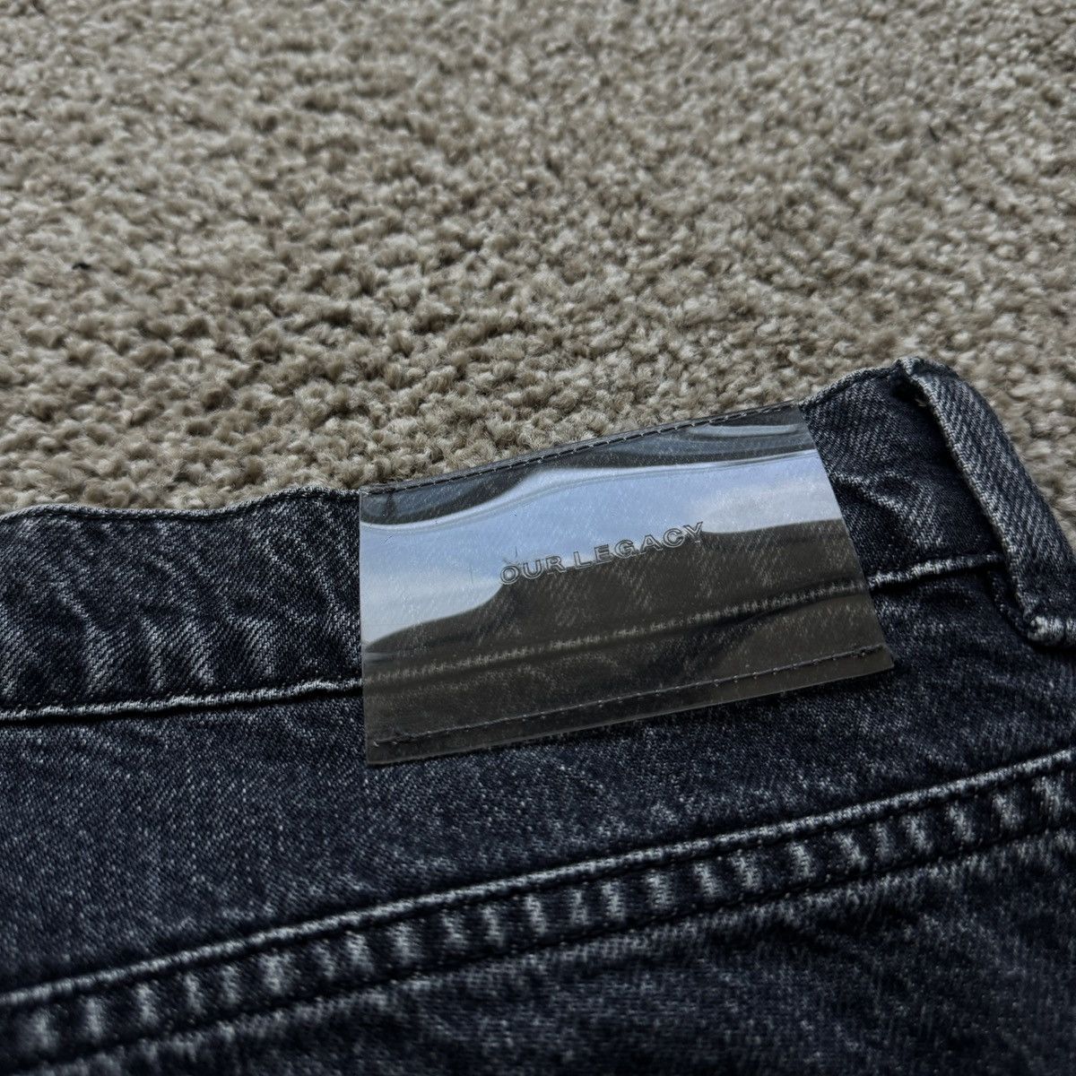 Our Legacy Our Legacy Third Cut in Black/Grey Size US 36 / EU 52 - 3 Thumbnail