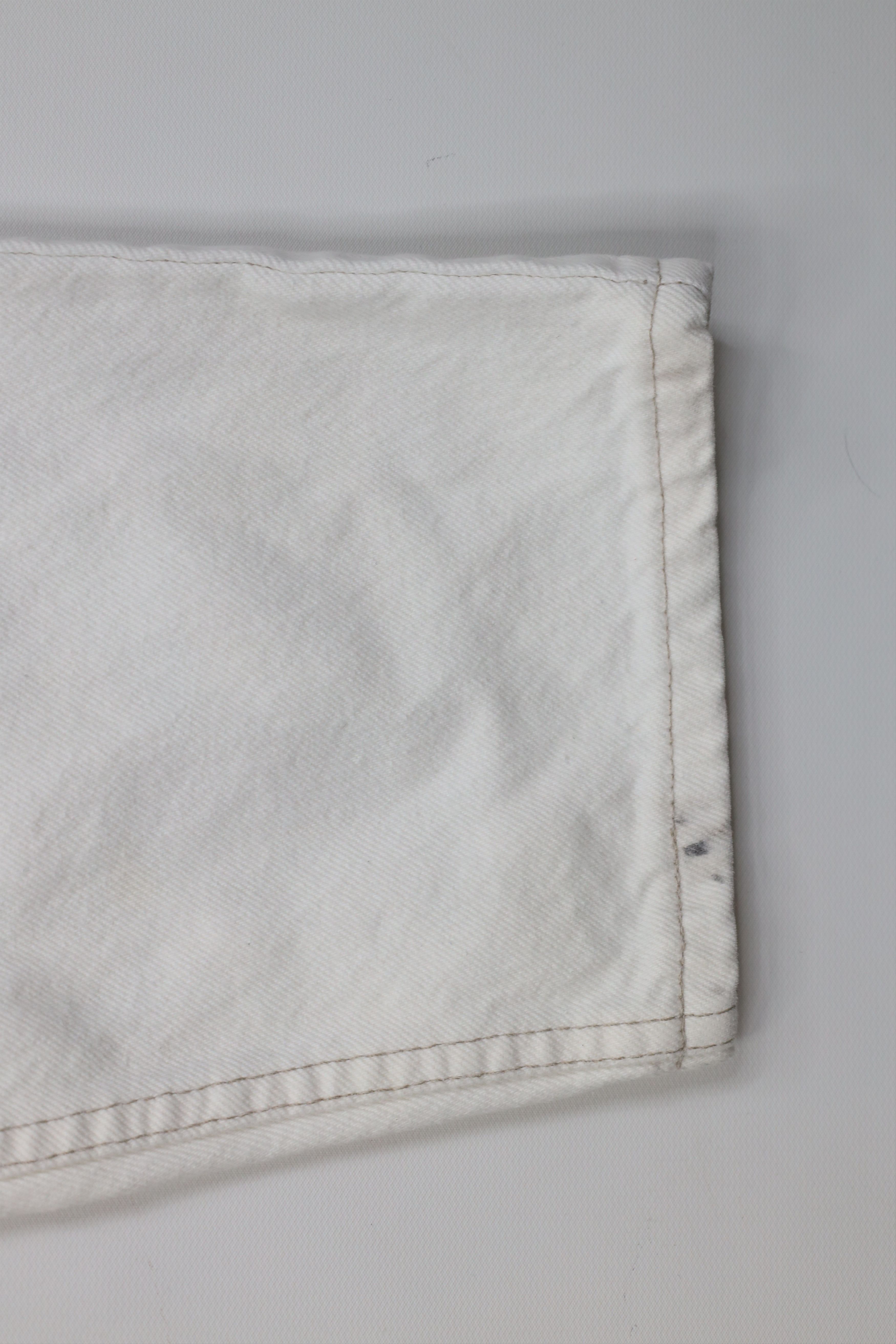Levi's Vintage 90s Levis 550 Orange Tab Fit Denim Jeans White USA Size US 38 / EU 54 - 6 Thumbnail