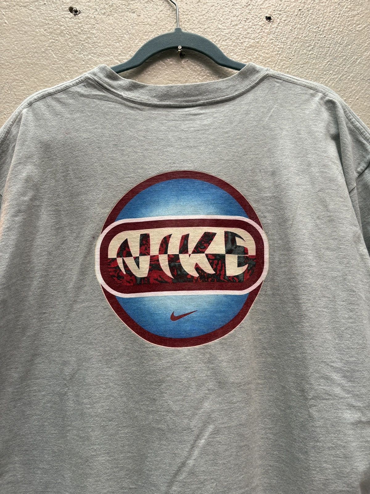 Nike × Vintage Nike tee 90’s rare logo Size US L / EU 52-54 / 3 - 4 Thumbnail