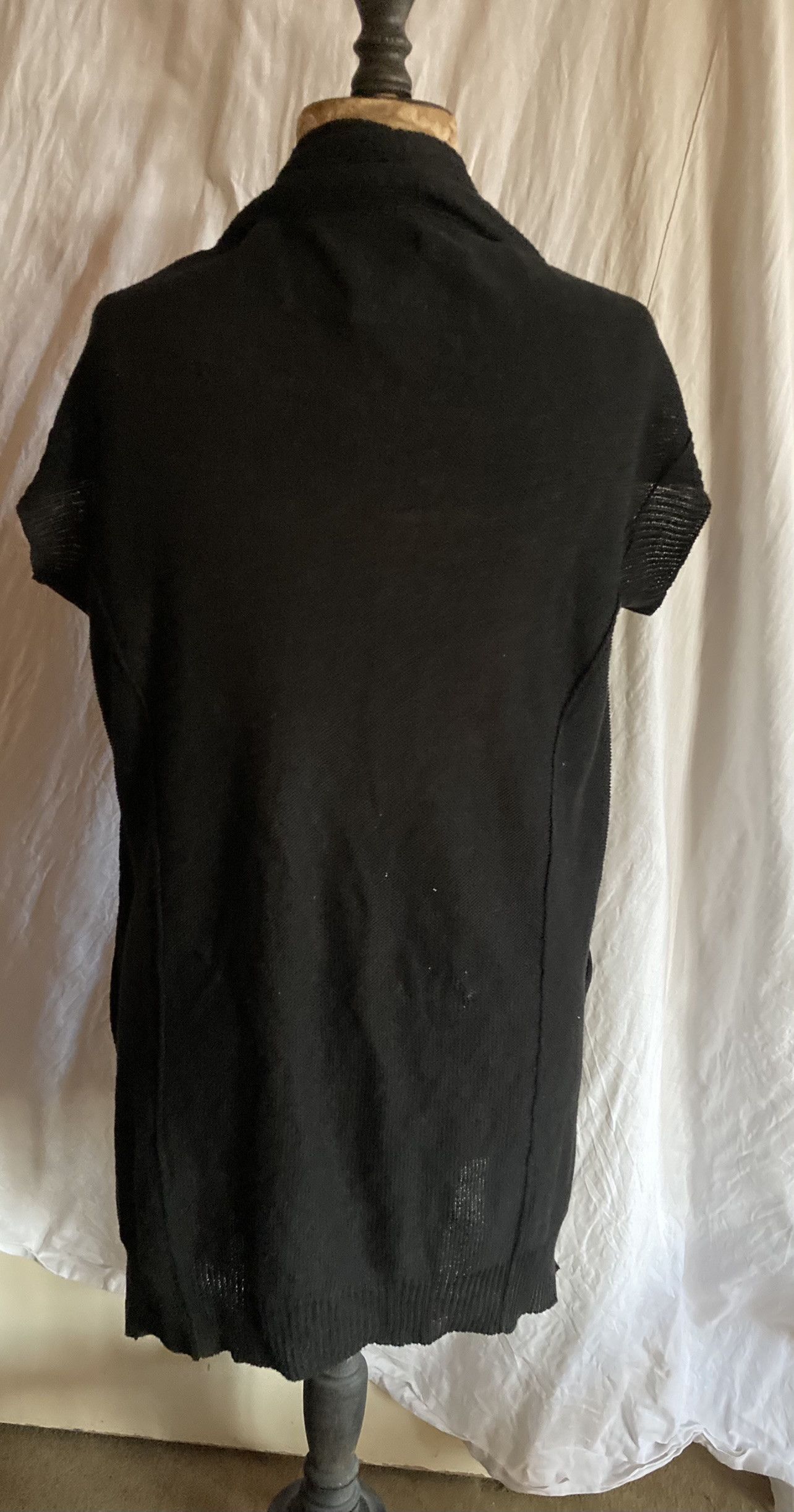 Y's Y's Yohji Yamamoto SS2004 Black Mixed Knit Cardigan Size3 Size M / US 6-8 / IT 42-44 - 8 Thumbnail