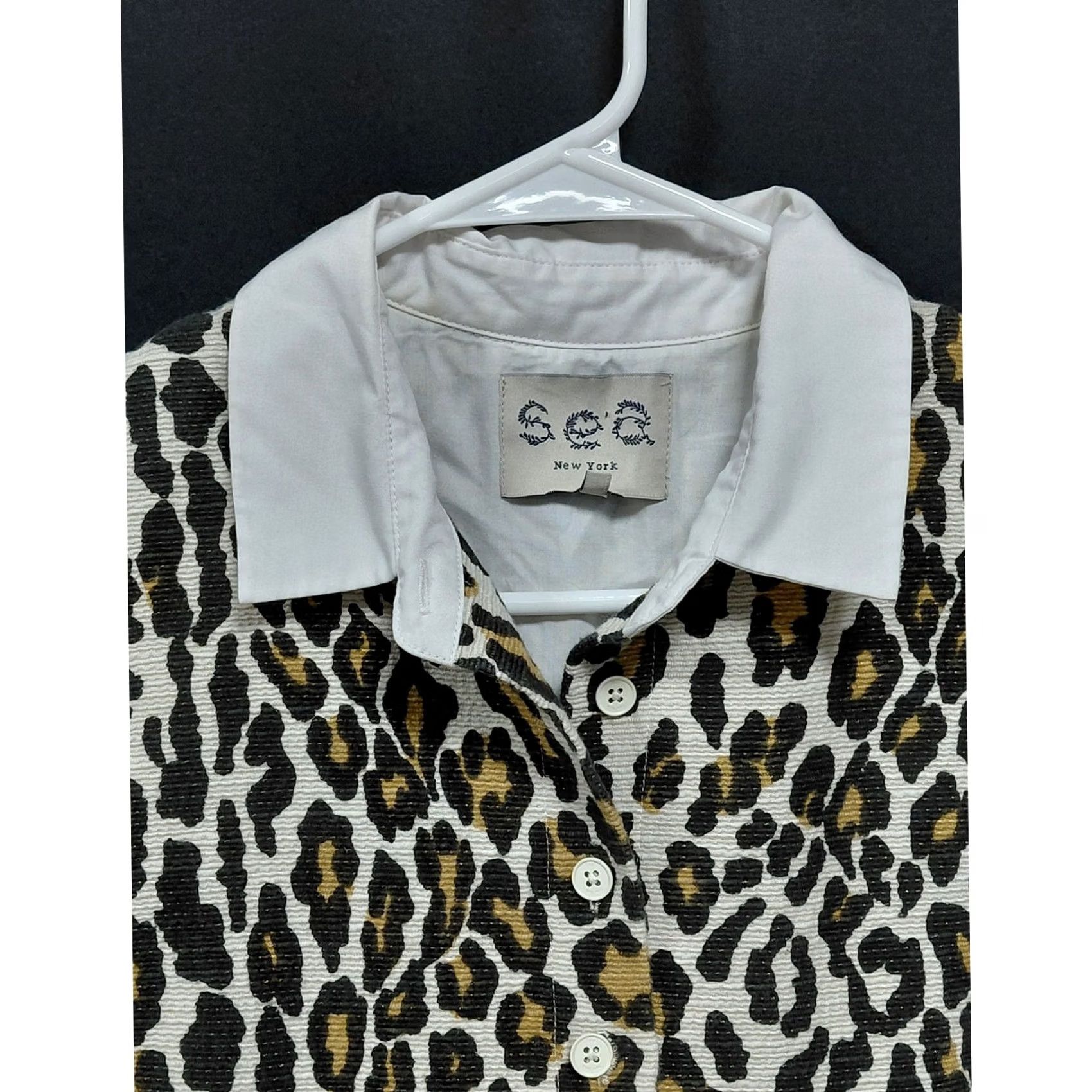 Sea New York Sea New York Leopard Print Short Dress - Womens Casual Size 26" / US 2 / IT 38 - 4 Thumbnail