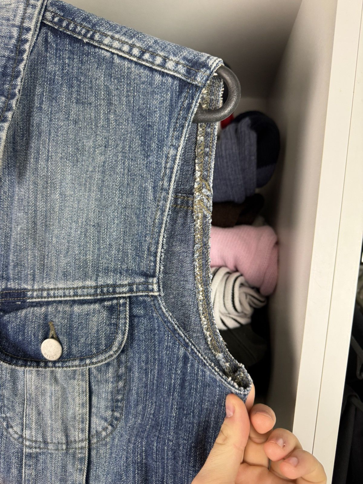 Miss Sixty Miss Sixty Vintage Denim Trucker Vest Made in Italy Y2K Size M / US 6-8 / IT 42-44 - 10 Thumbnail
