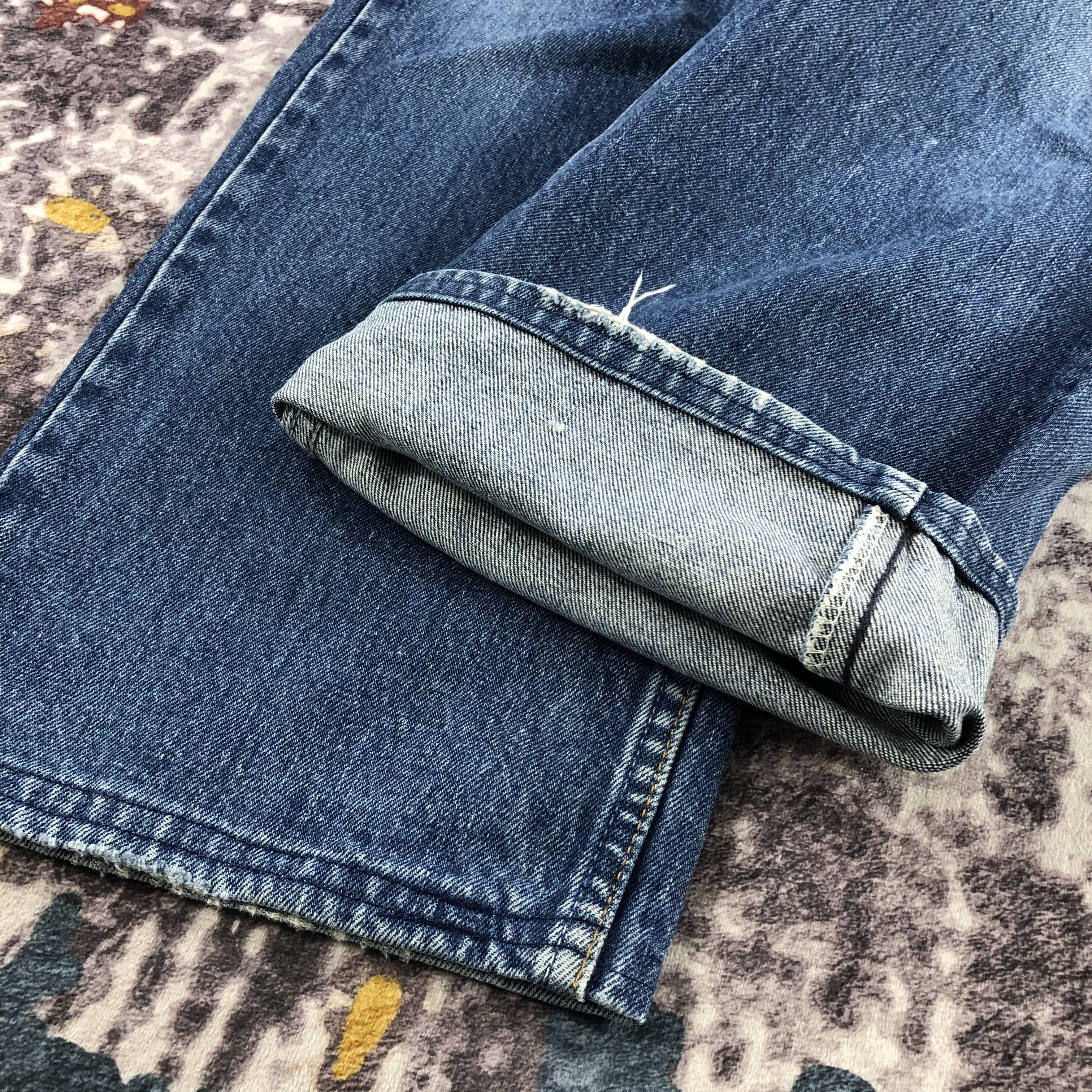 Levi's × Vintage Vintage 90s Blue Wash Levis 753 Jeans-JM2576 Size US 32 / EU 48 - 9 Thumbnail