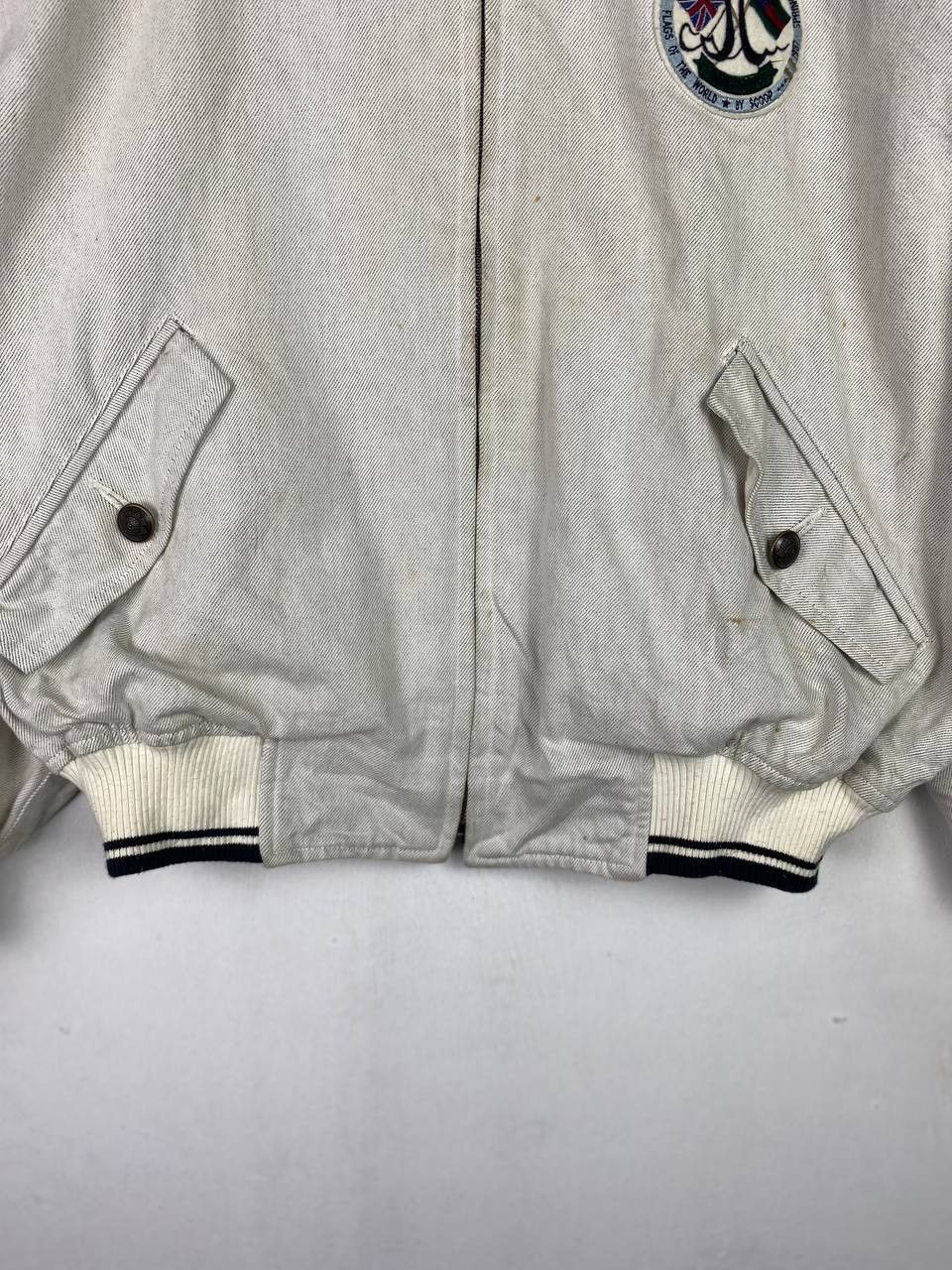 Japanese Brand vintage japanese brands denim bomber jacket nice design Size US M / EU 48-50 / 2 - 4 Thumbnail