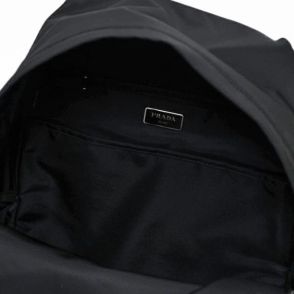 Prada o1mt1gz1224 Size: OS / Leather Backpack in Black Size ONE SIZE - 10 Thumbnail