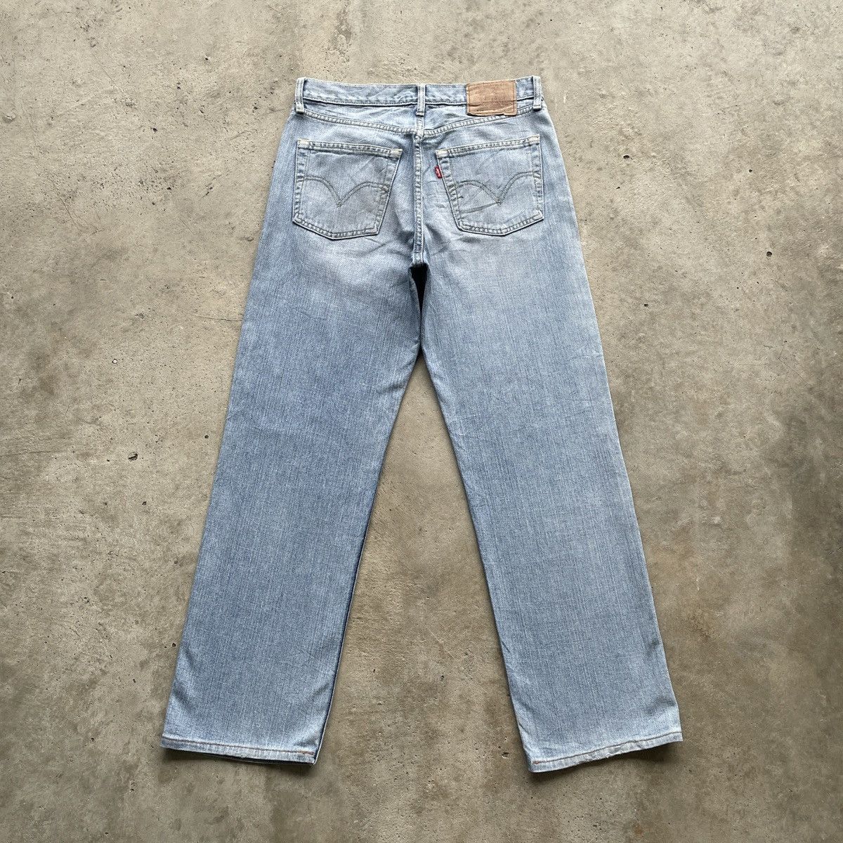 Jean × Levi's × StraightFaded W32💥 Vintage Levis 533 Straight Faded Jeans Pants Denim Size US 32 / EU 48 - 13 Thumbnail