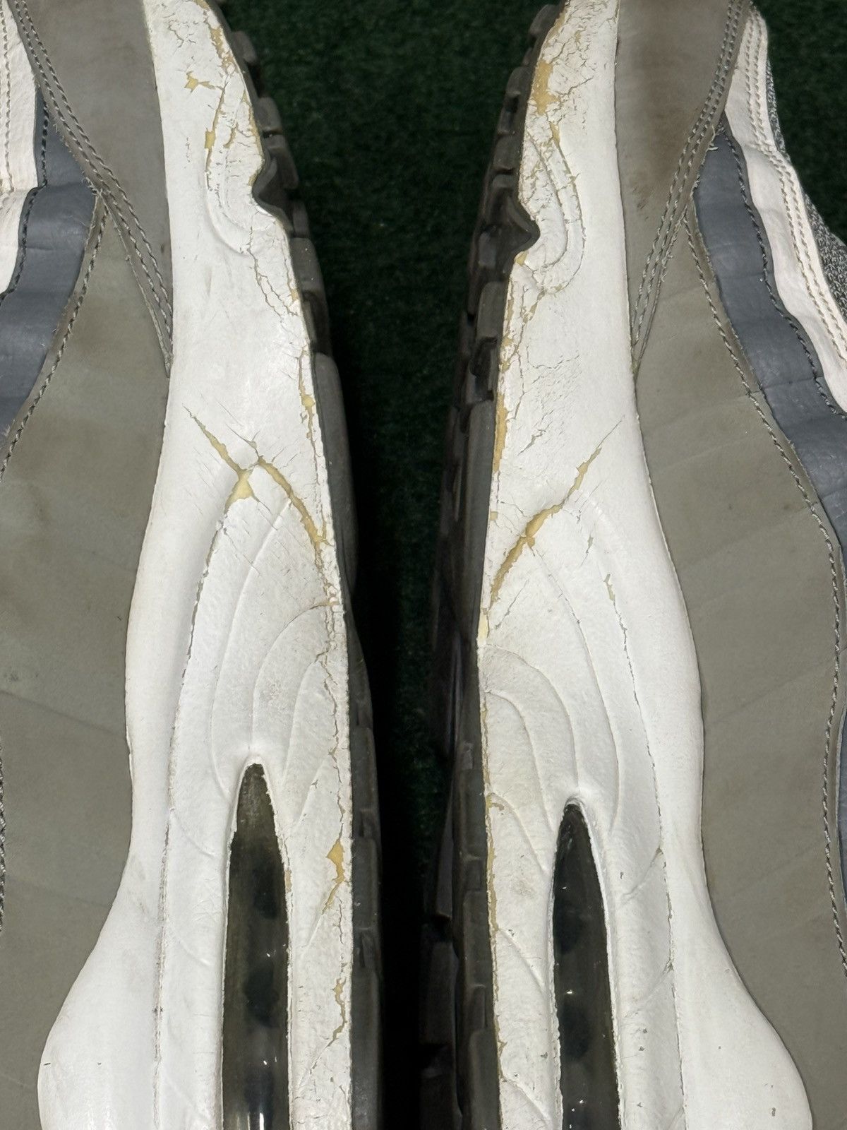 Nike 2015 Nike Air Max 95 GS Cool Grey 307565-091 Size US 7 / EU 40 - 6 Thumbnail