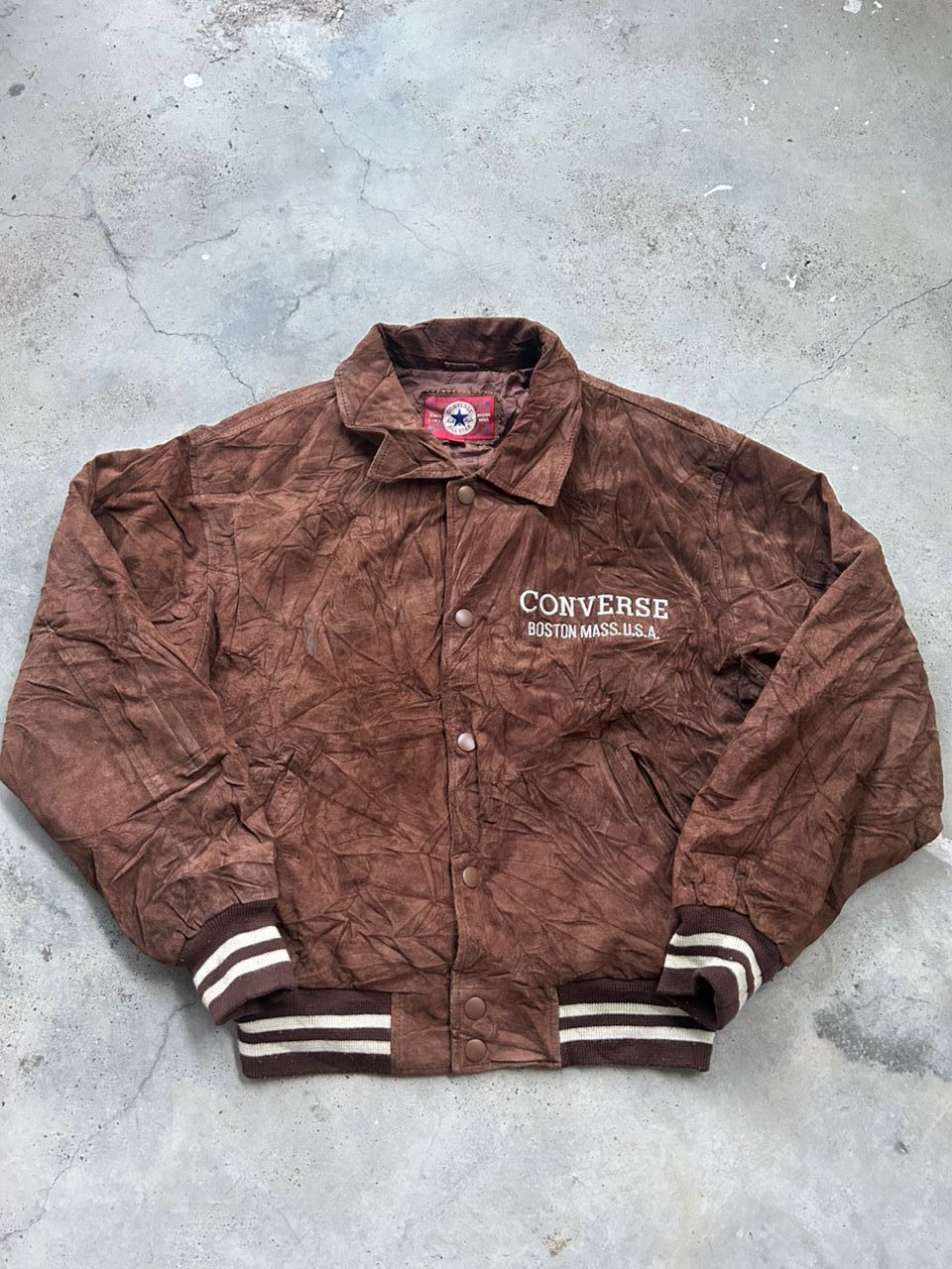 Converse × Vintage Vintage varsity converse pig skin Size US M / EU 48-50 / 2 - 1 Thumbnail