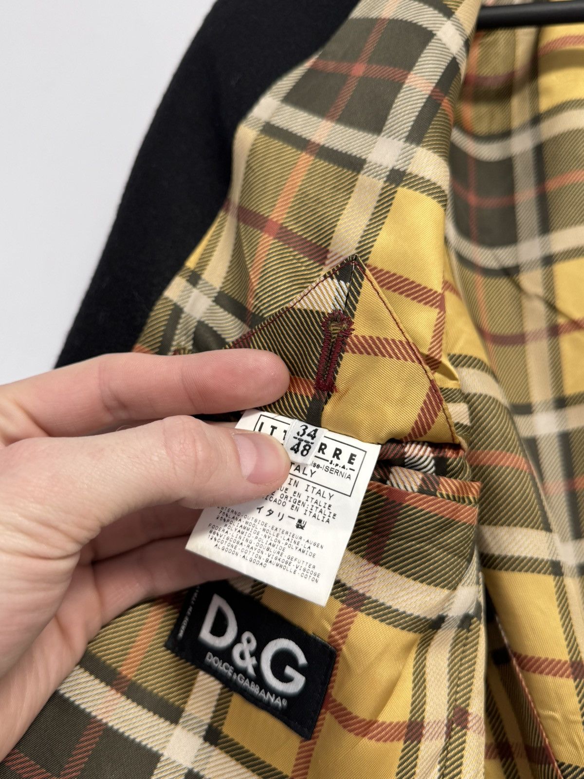 Dolce & Gabbana Dolce&Gabbana Vintage Wool Coats 90’s style Size US M / EU 48-50 / 2 - 15 Thumbnail