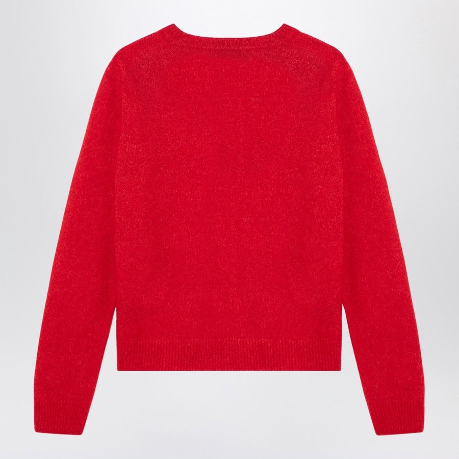 Roberto Cavalli o1d2blof0924 Cashmere Sweaters in Red Size M / US 6-8 / IT 42-44 - 2 Thumbnail