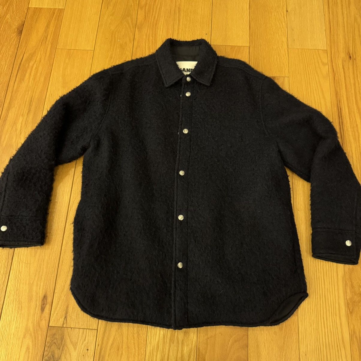 Jil Sander Jil Sander Navy Press-Stud Jacket Size US M / EU 48-50 / 2 - 1 Thumbnail
