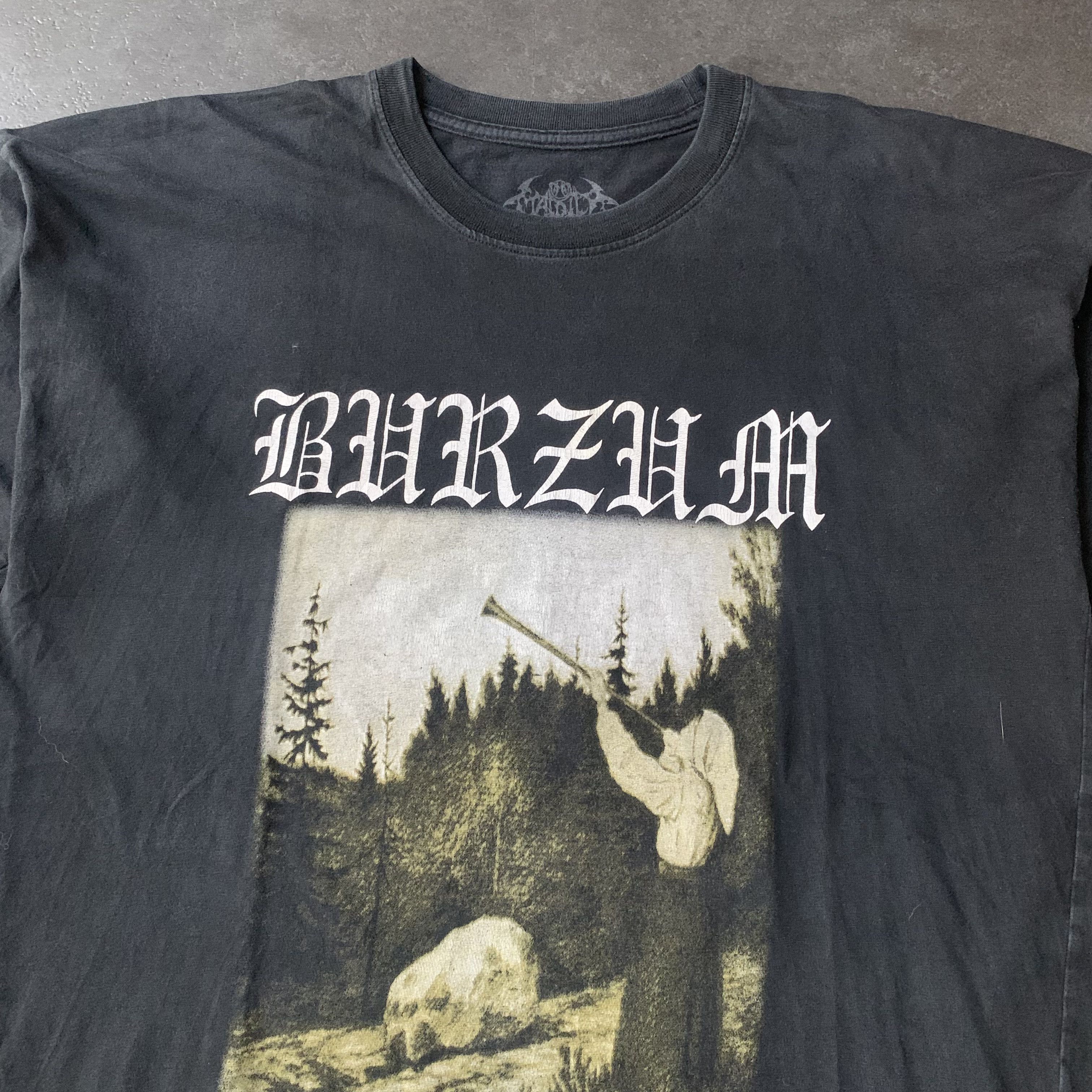 Band Tees Vintage 2000s Burzum Filosofem Metal Band Tee Shirt Size US L / EU 52-54 / 3 - 3 Thumbnail
