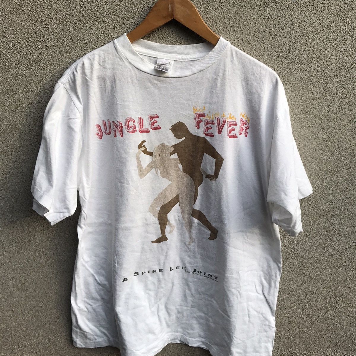 Vintage Vintage rare 90s JUNGLE FEVER movie tee spike lee Size US XL / EU 56 / 4 - 2 Thumbnail