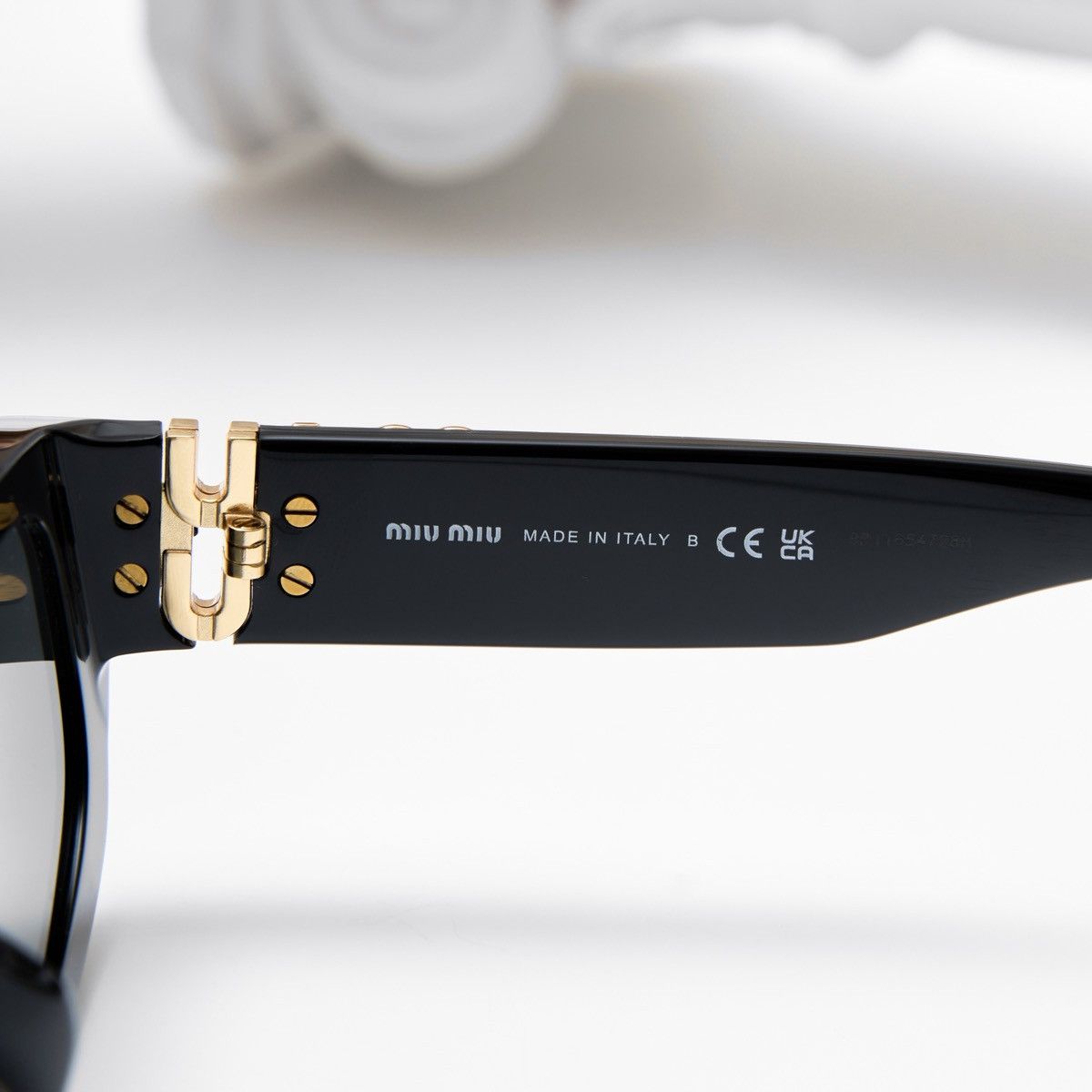 Miu Miu MIU MIU 0MU B04S 16K08Z SUNGLASSES Size ONE SIZE - 4 Thumbnail