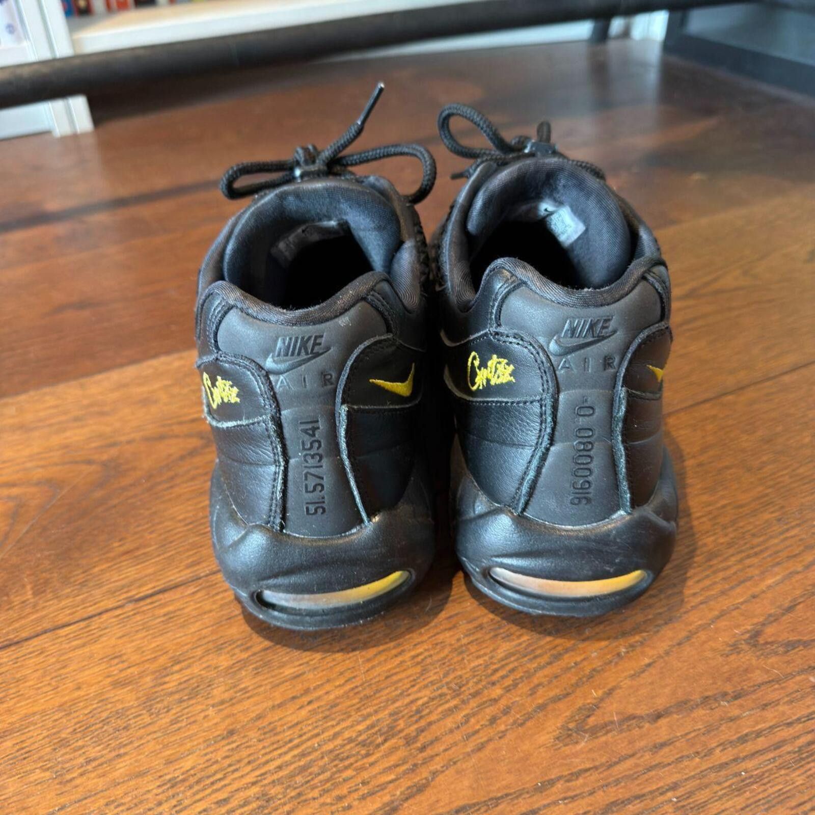 Nike Nike air max 95 corteiz crtz honey blacks black/yellow uk11 Size US 12 / EU 45 - 3 Thumbnail