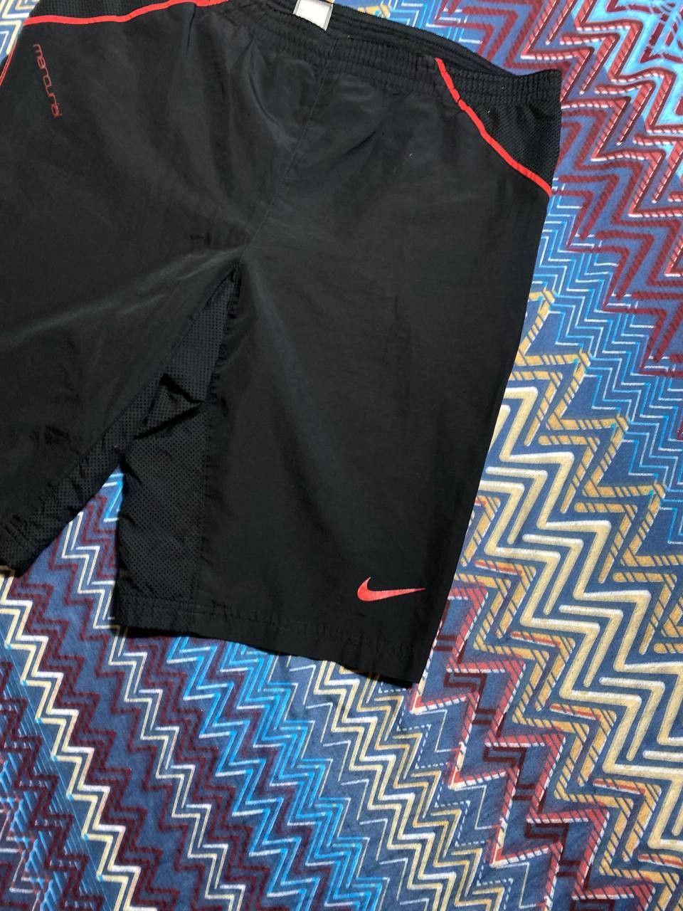 Nike shorts Nike Vintage black logo streetwear crazy Y2K Size US 30 / EU 46 - 6 Thumbnail