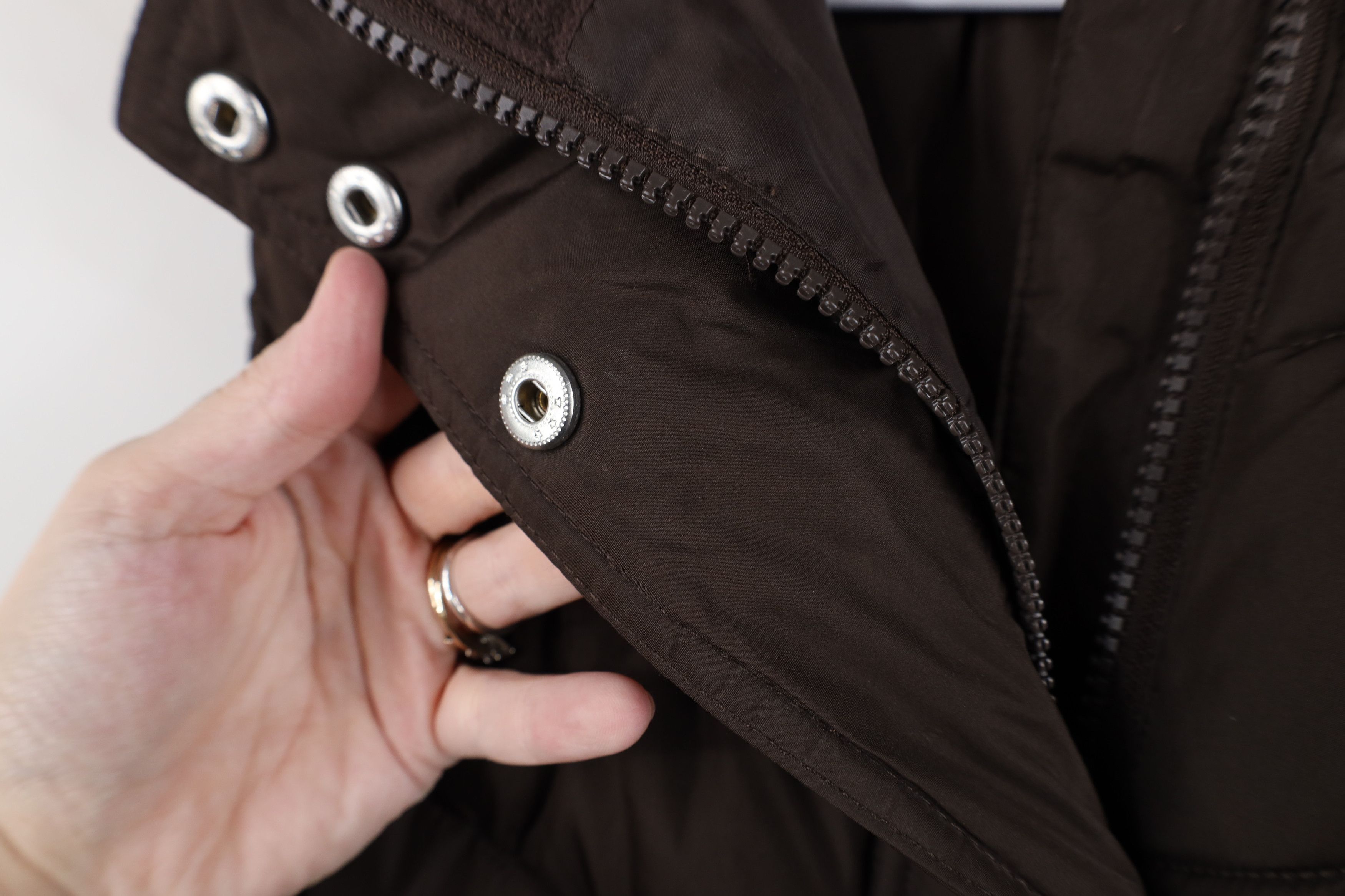 Gap Vintage Y2K Gap Babydoll Full Zip Puffer Vest Jacket Brown Size M / US 6-8 / IT 42-44 - 7 Thumbnail